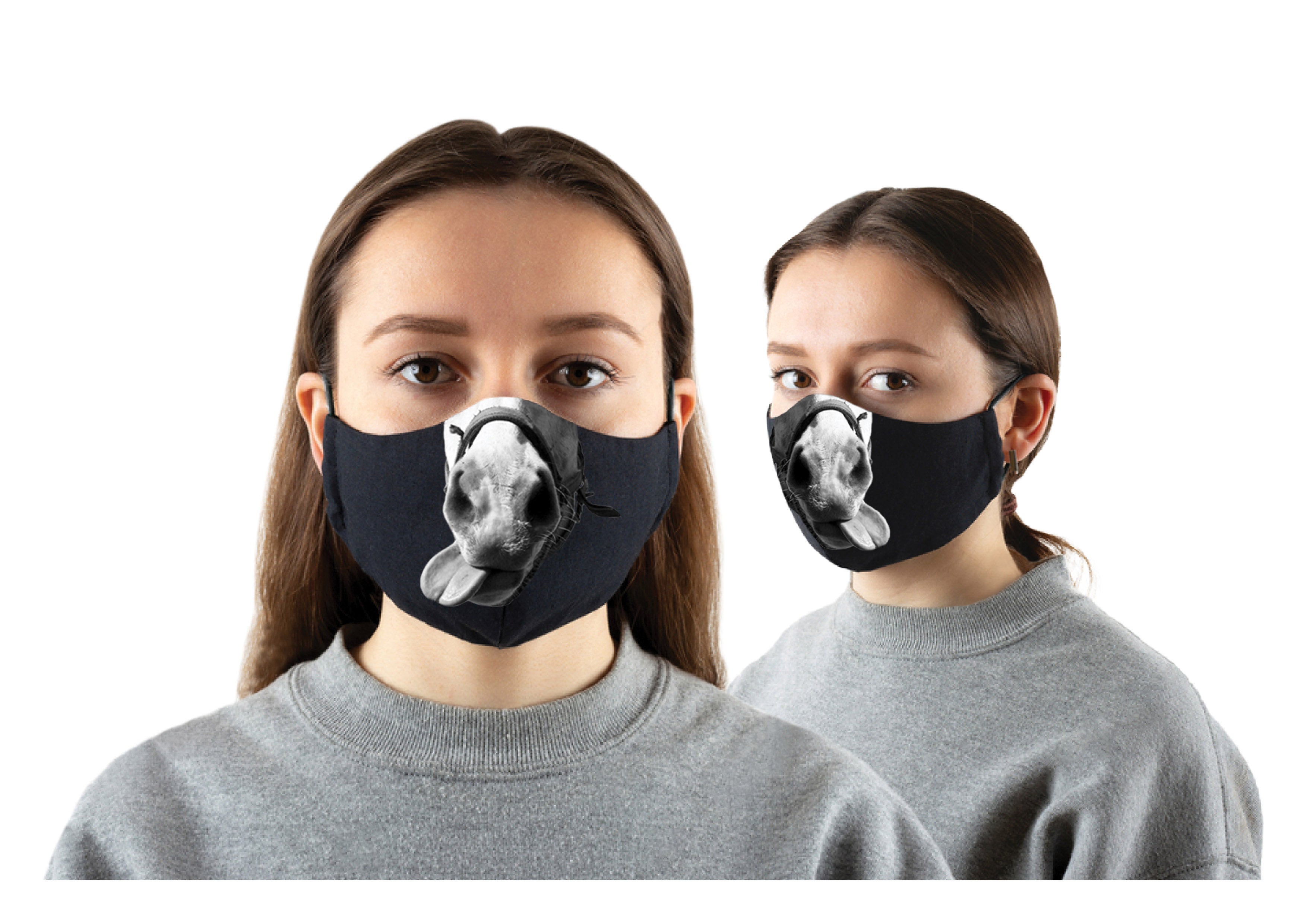 Horse Print Face Mask