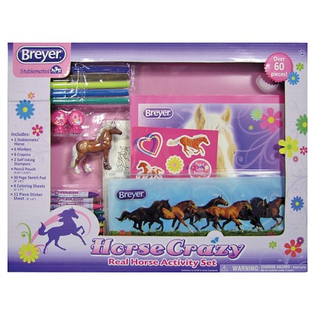 Breyer Horse Crazy Real Horse Act Set%