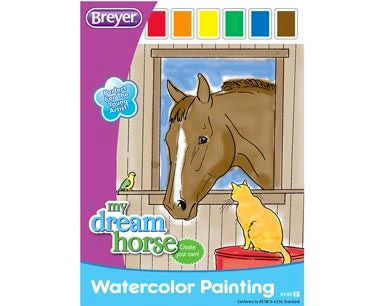 Breyer Watercolor Painting%