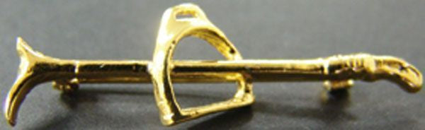 Stockpin Stirrup-Crop Gold / All