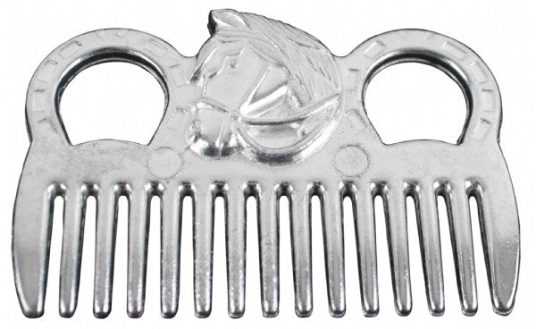 Aluminium Horsehead Mane Comb