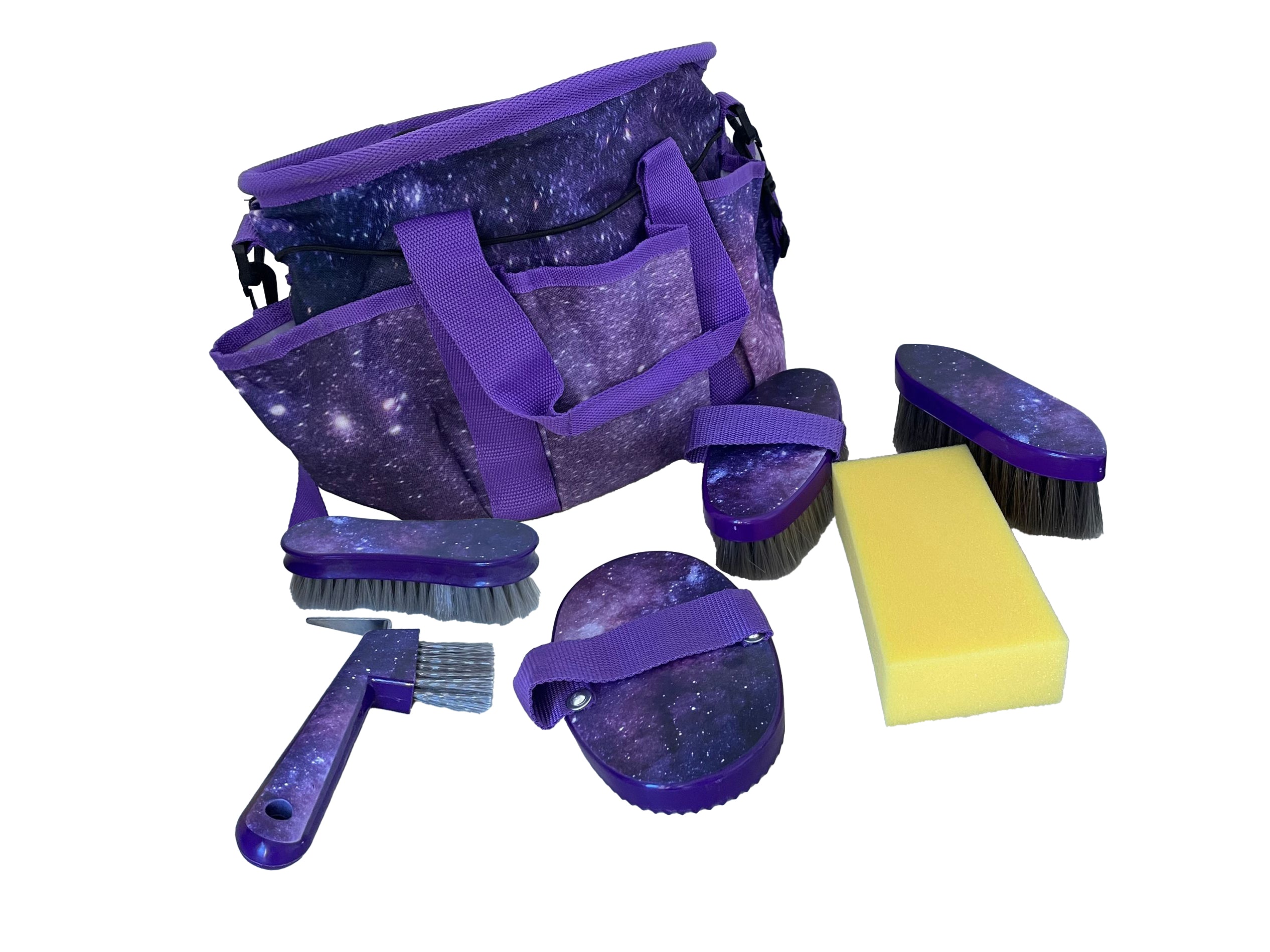 Galaxy Grooming Kit 6 pc(Purple)