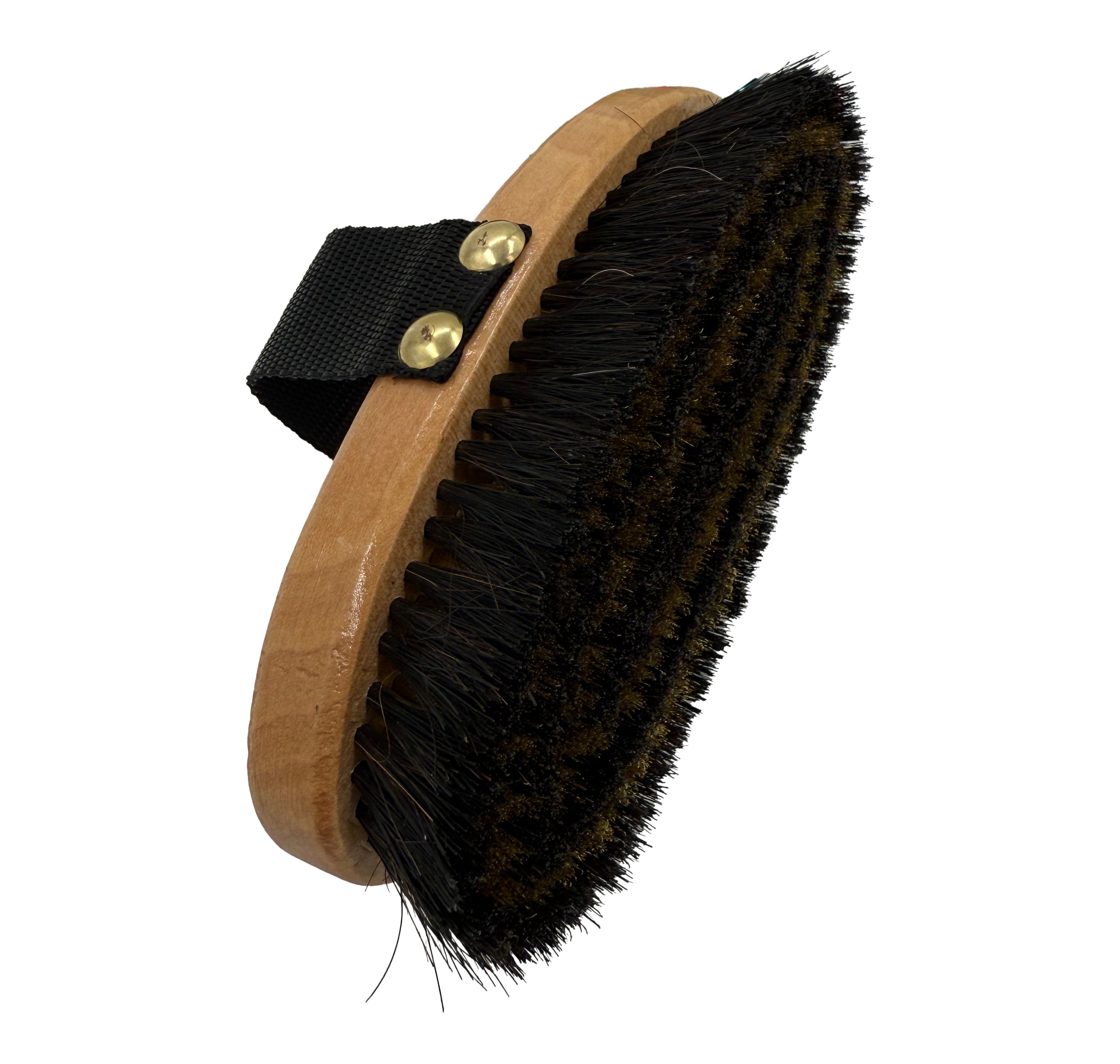 Enzo Wooden Body Brush w/Hair & Copper