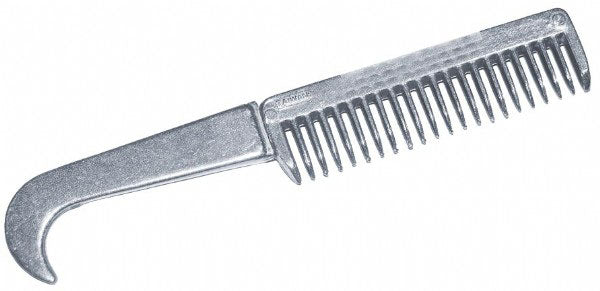 Aluminium Mane Comb w/ Divider