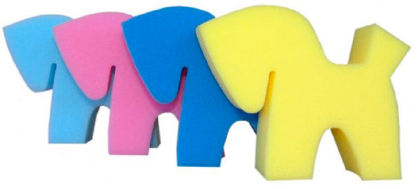 Horse Shaped Sponge (asst colours)
