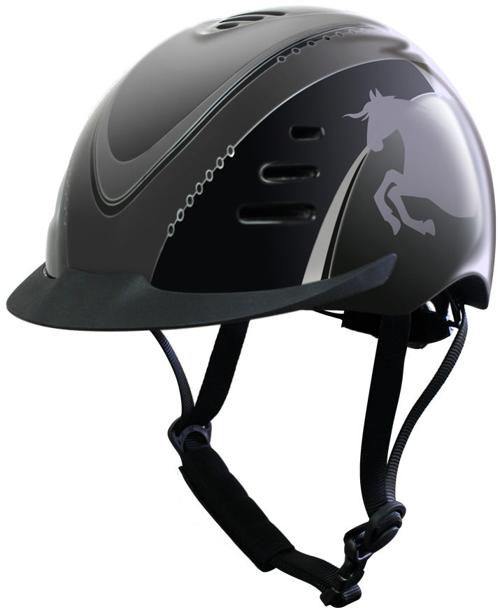 Club Kids Blaze Helmet Black / 53-56.5