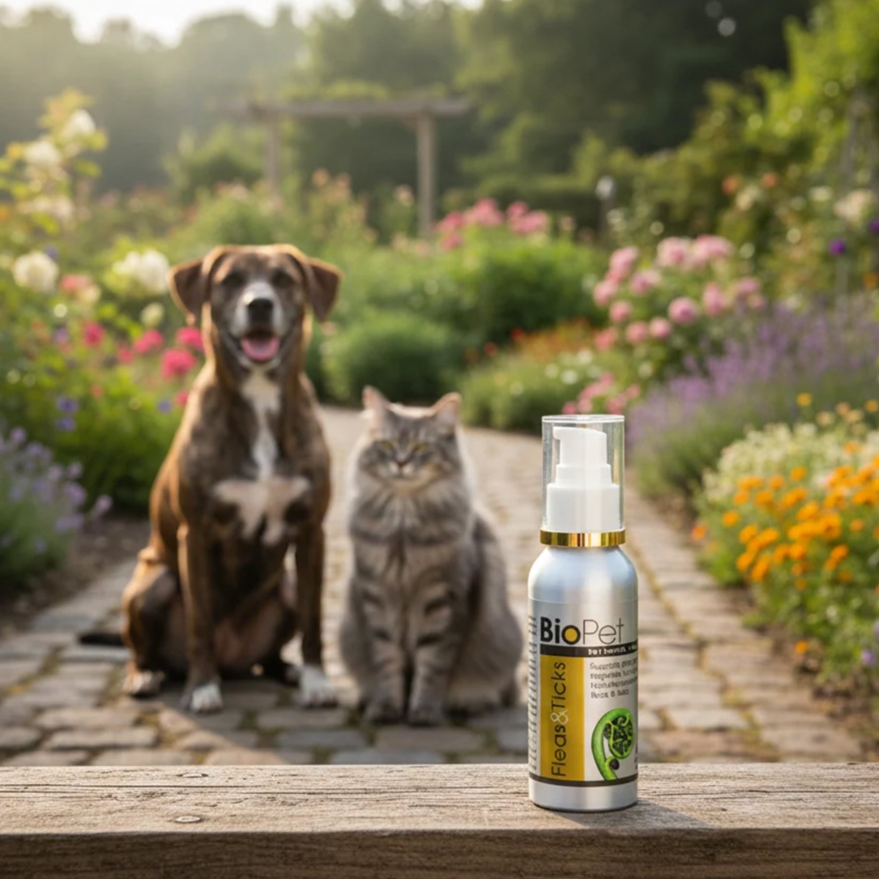 Hippo Health Biopet Fleas & Ticks (90ml)