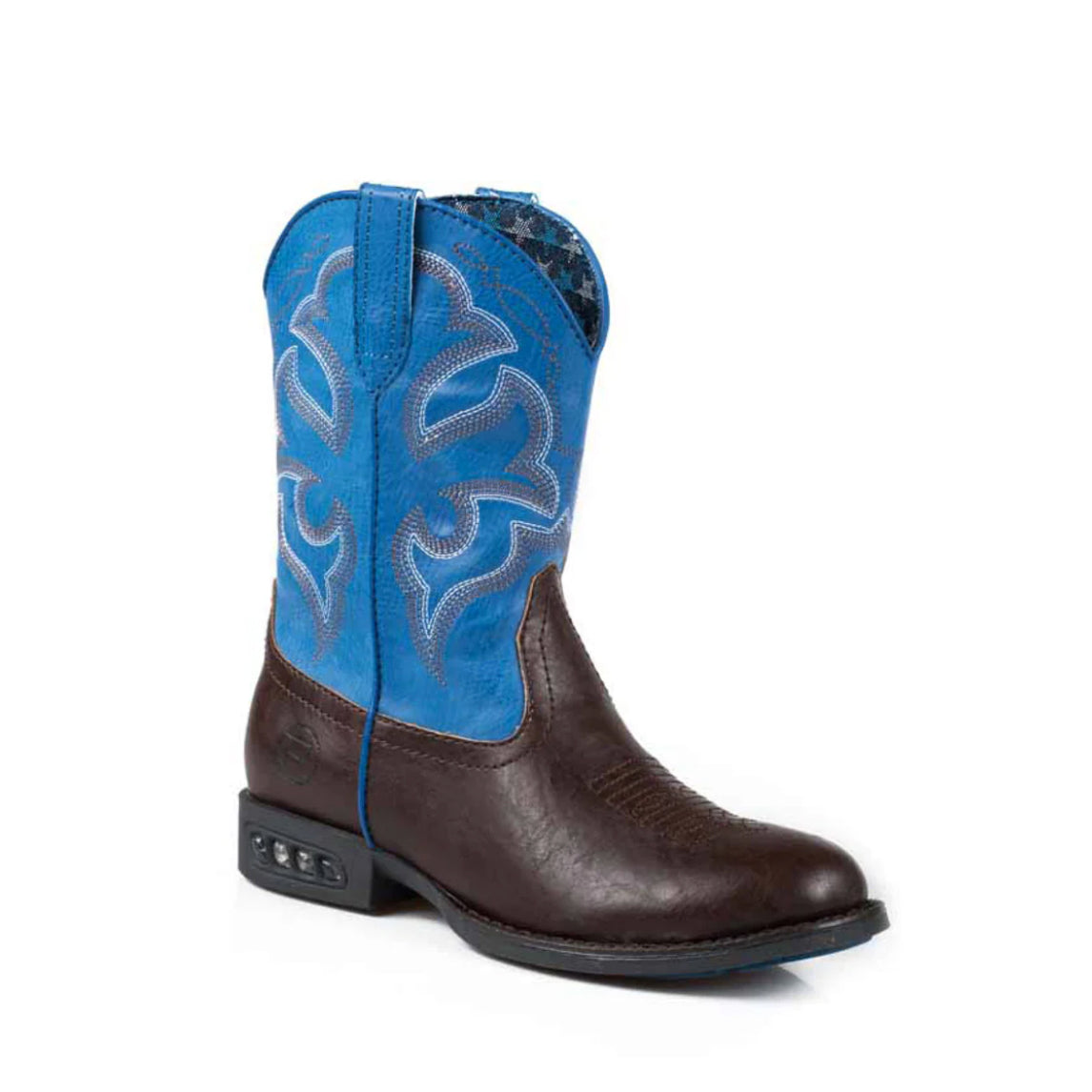 Roper Little Kids Lightning Brown/Blue / 1