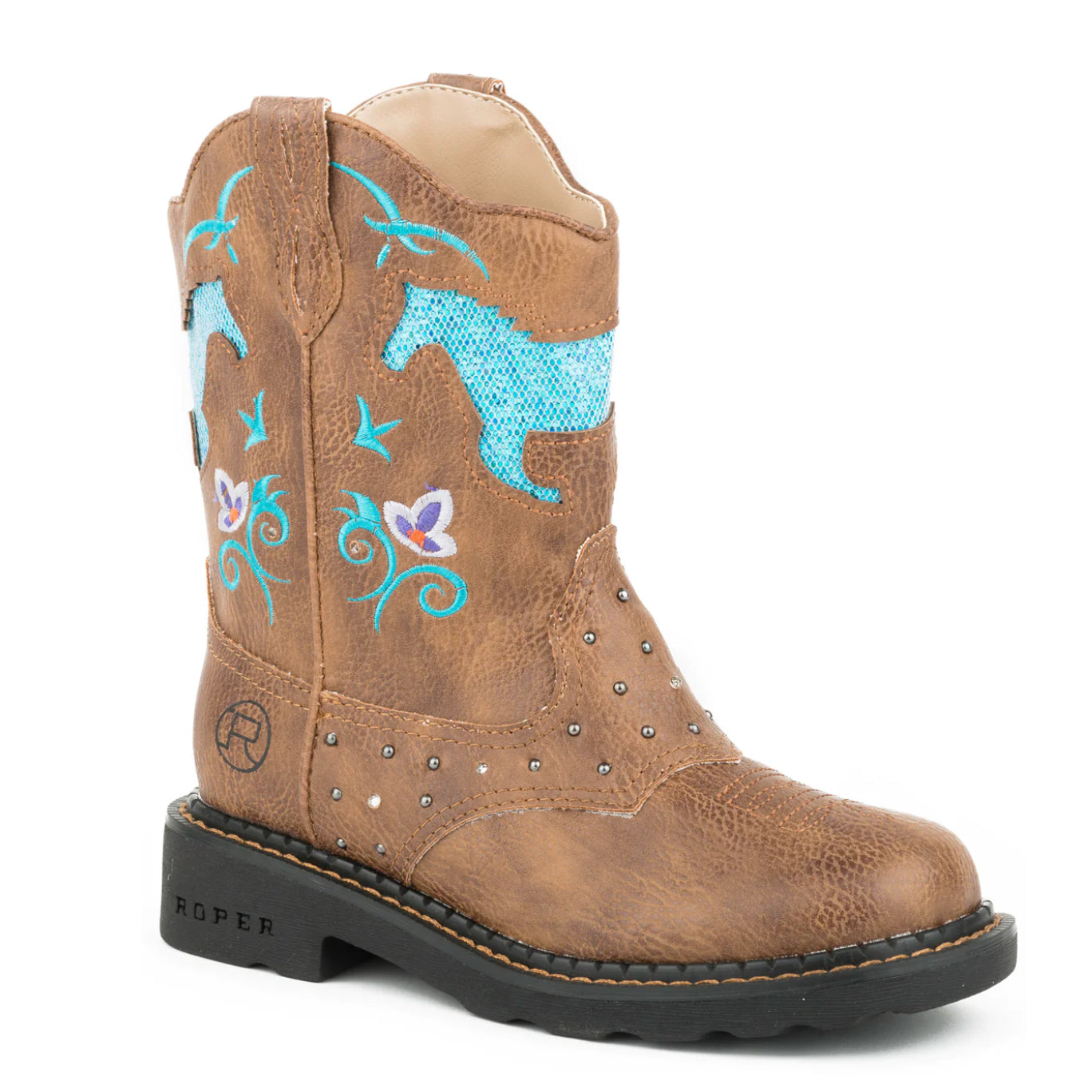 Roper Lil Kids Horse Flowers Light Up One / 1