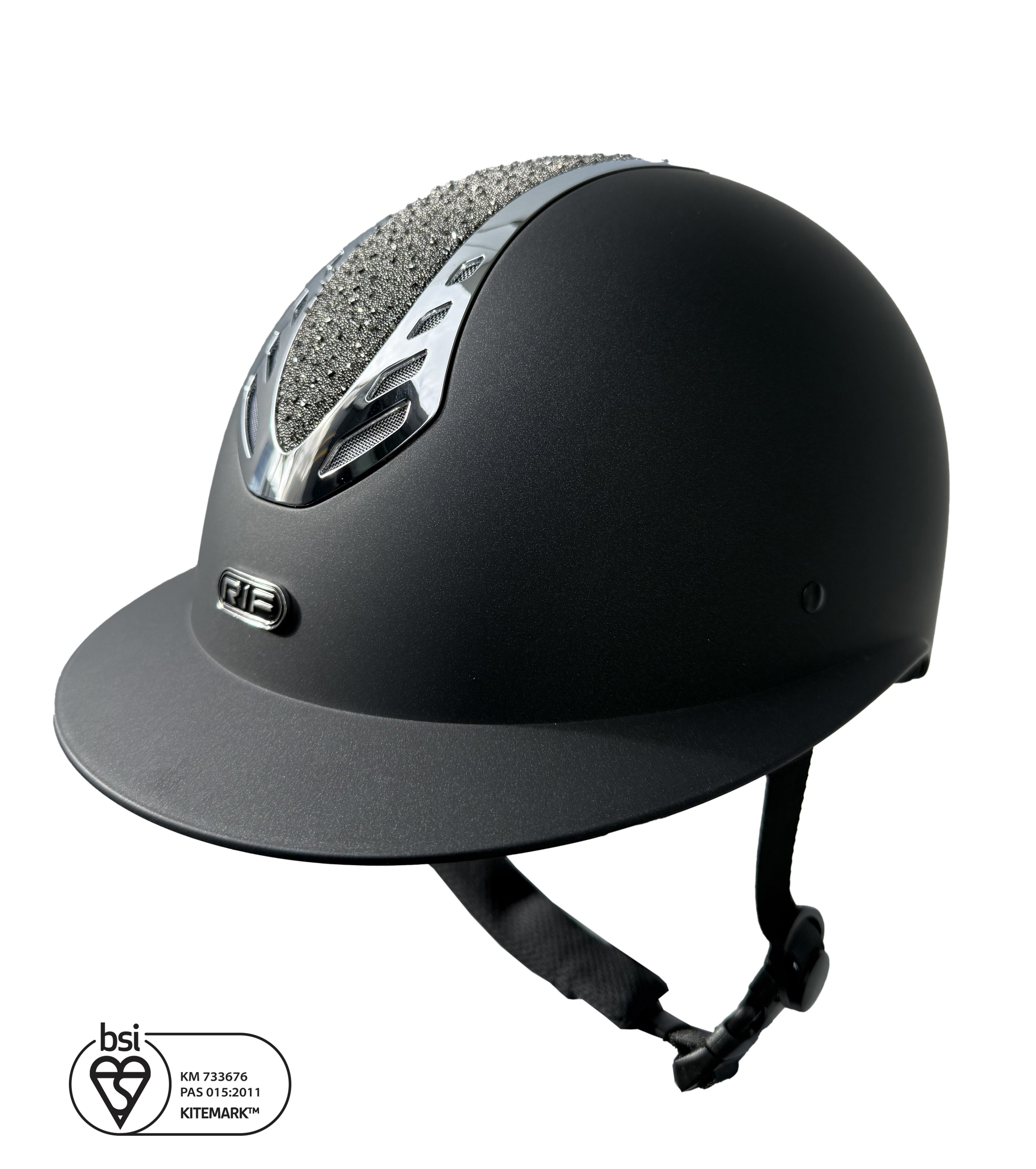 RIF Alice Helmet KM Black/Silver / 58-60 Large