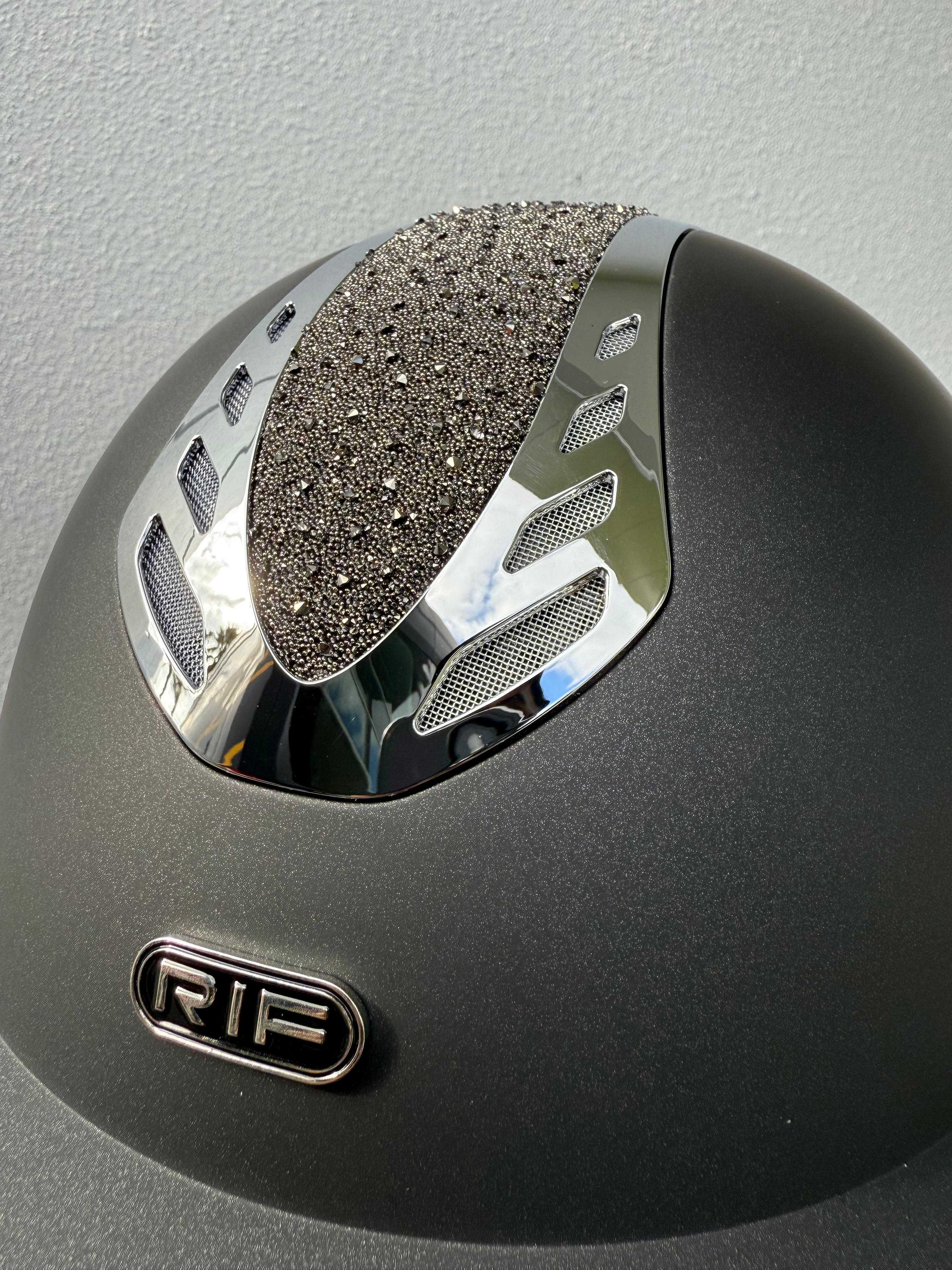 RIF Alice Helmet KM Black/Silver / 58-60 Large