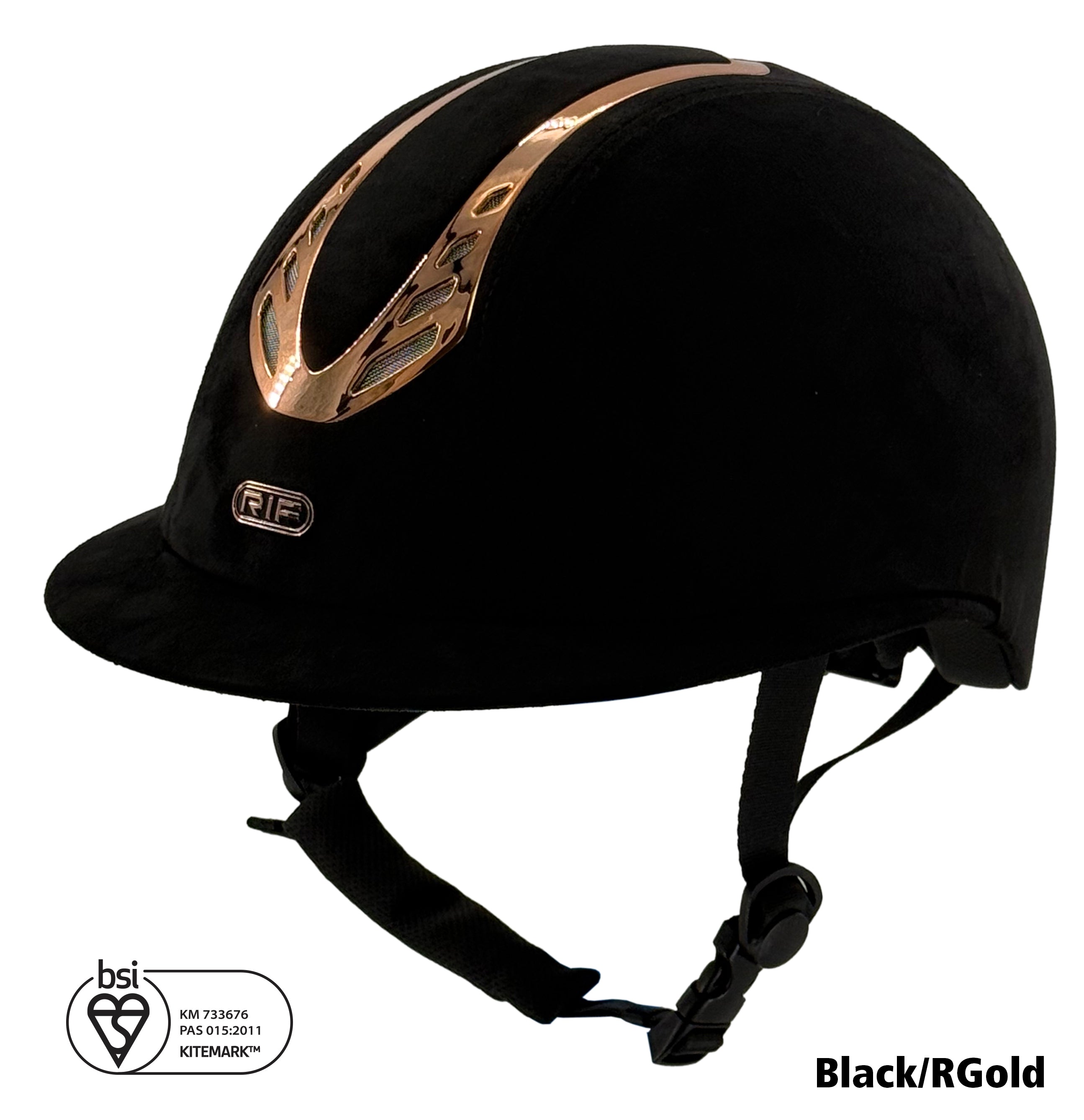 RIF Emma Helmet KM Black/Rose Gold / 58-60 Large