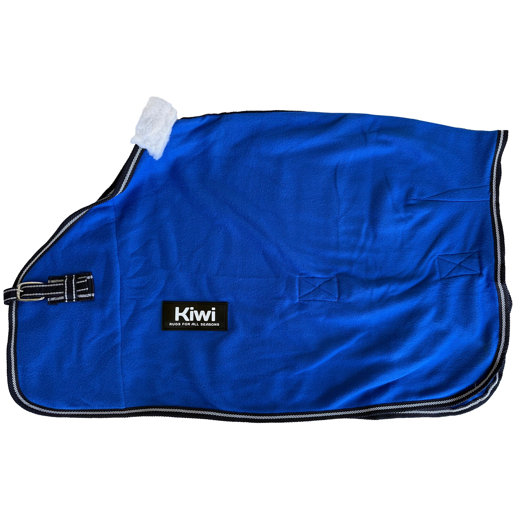 Kiwi Mini Fleece Rug Navy Blue / 24