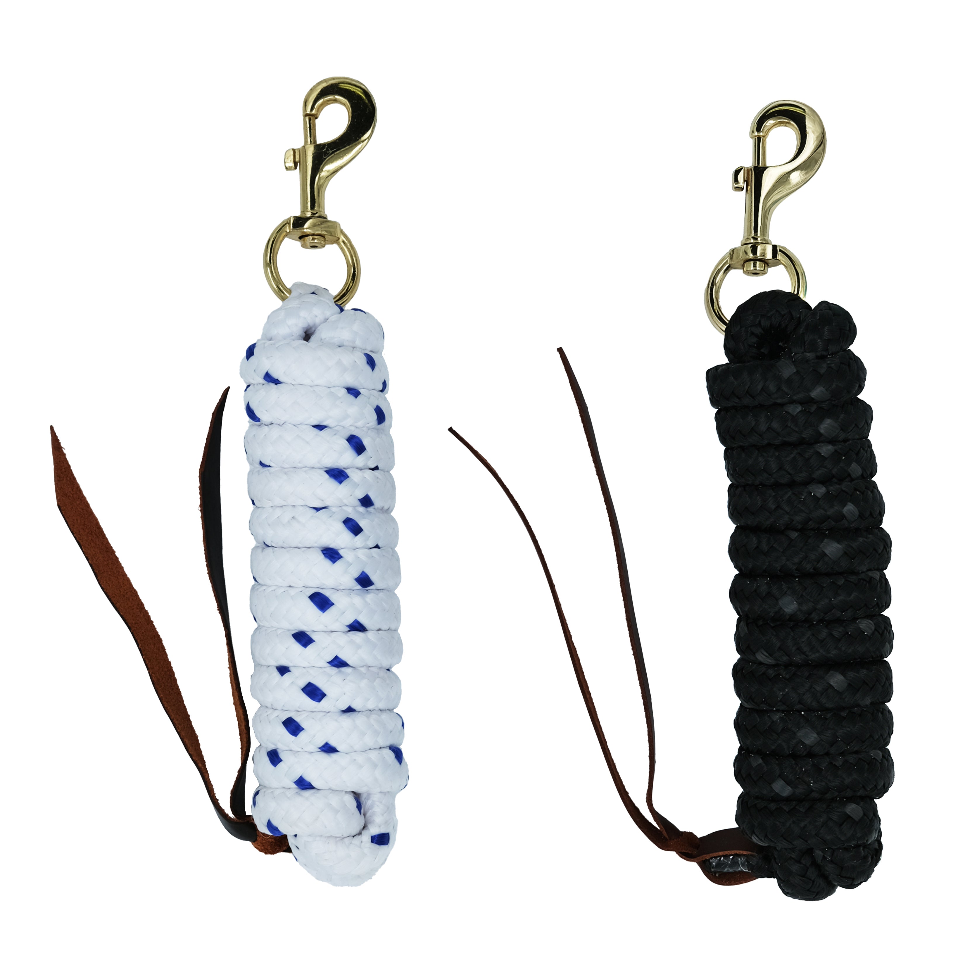 Prima Horsemanship Lead 8ft Blue/White / 8ft