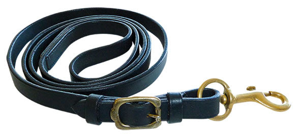 Prima Leather Lead Buckle Brass Black / All
