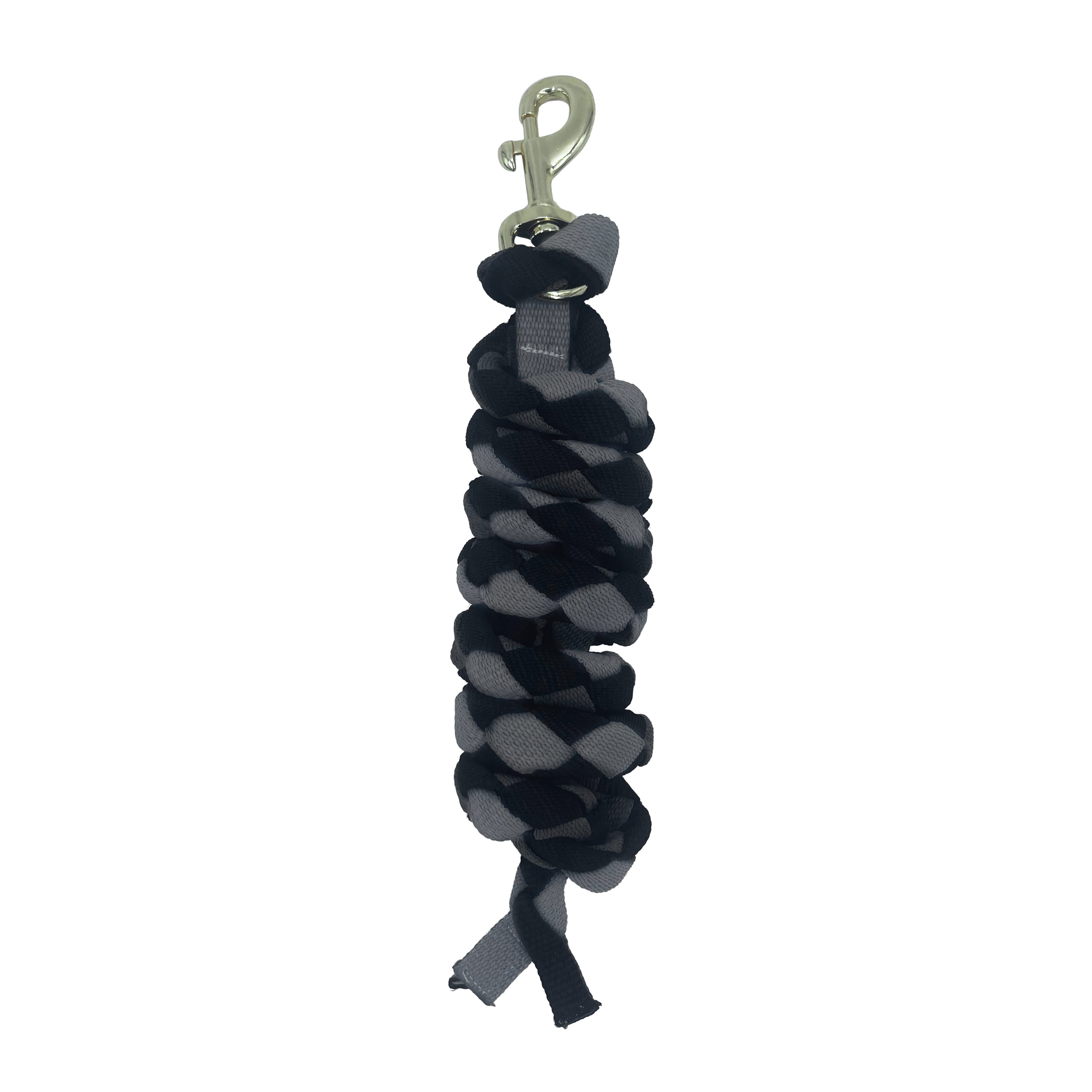 Prima Plaited Lead 6ft Black/Grey / 6ft
