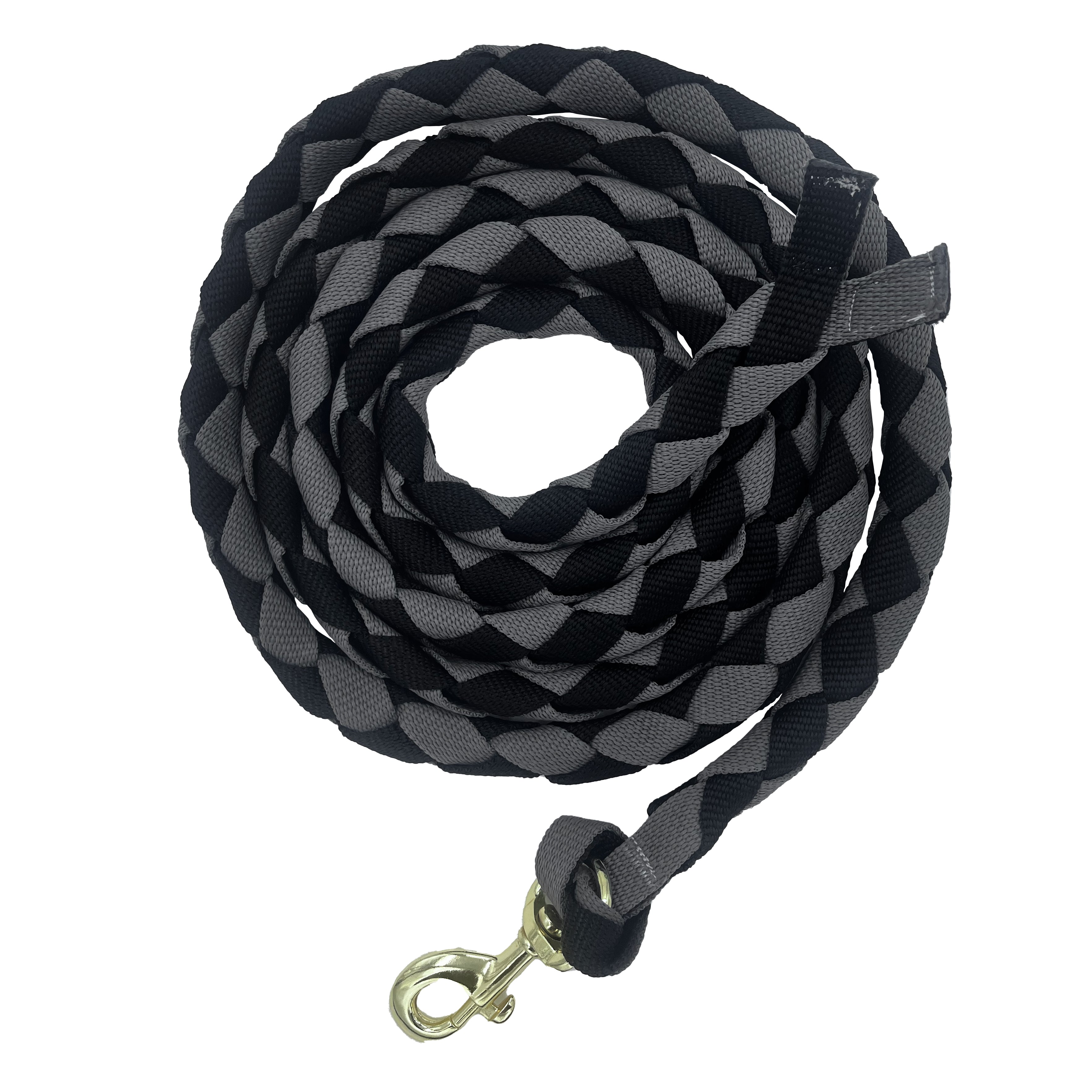 Prima Plaited Lead 9ft Black/Grey / 9ft
