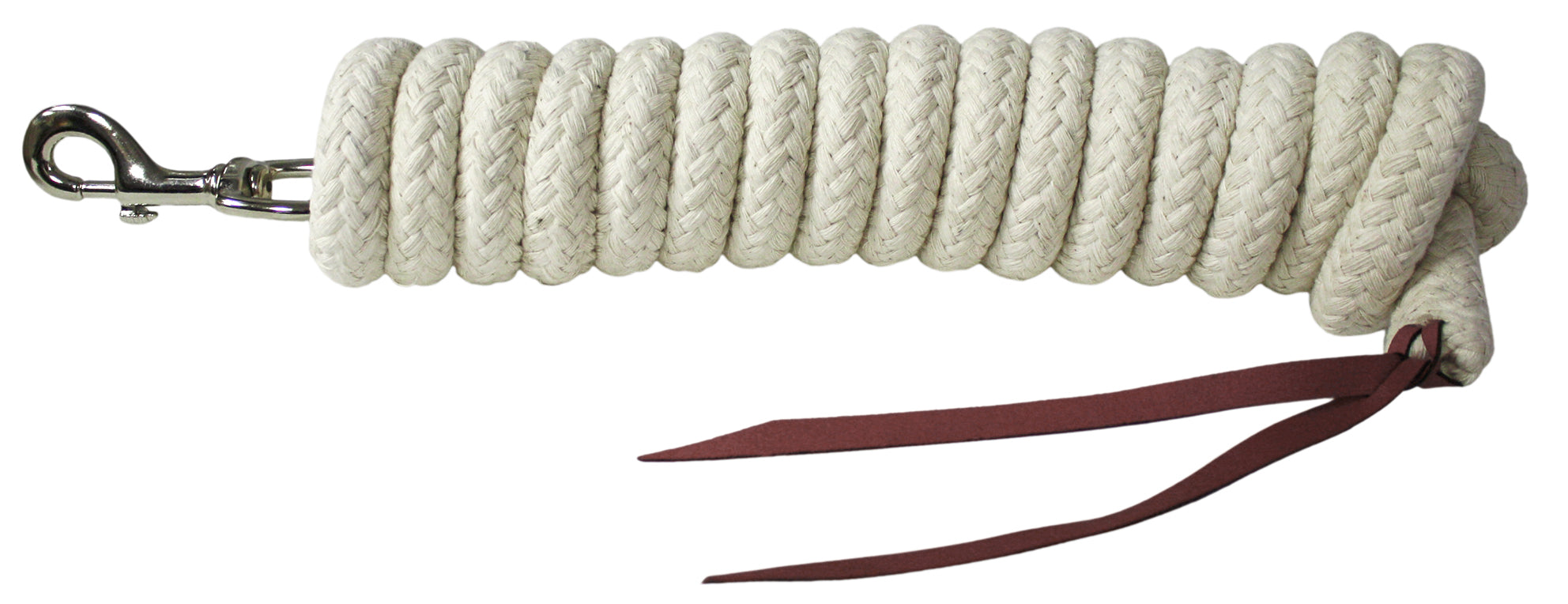 Enzo Cotton Lead Rope Black / 12ft