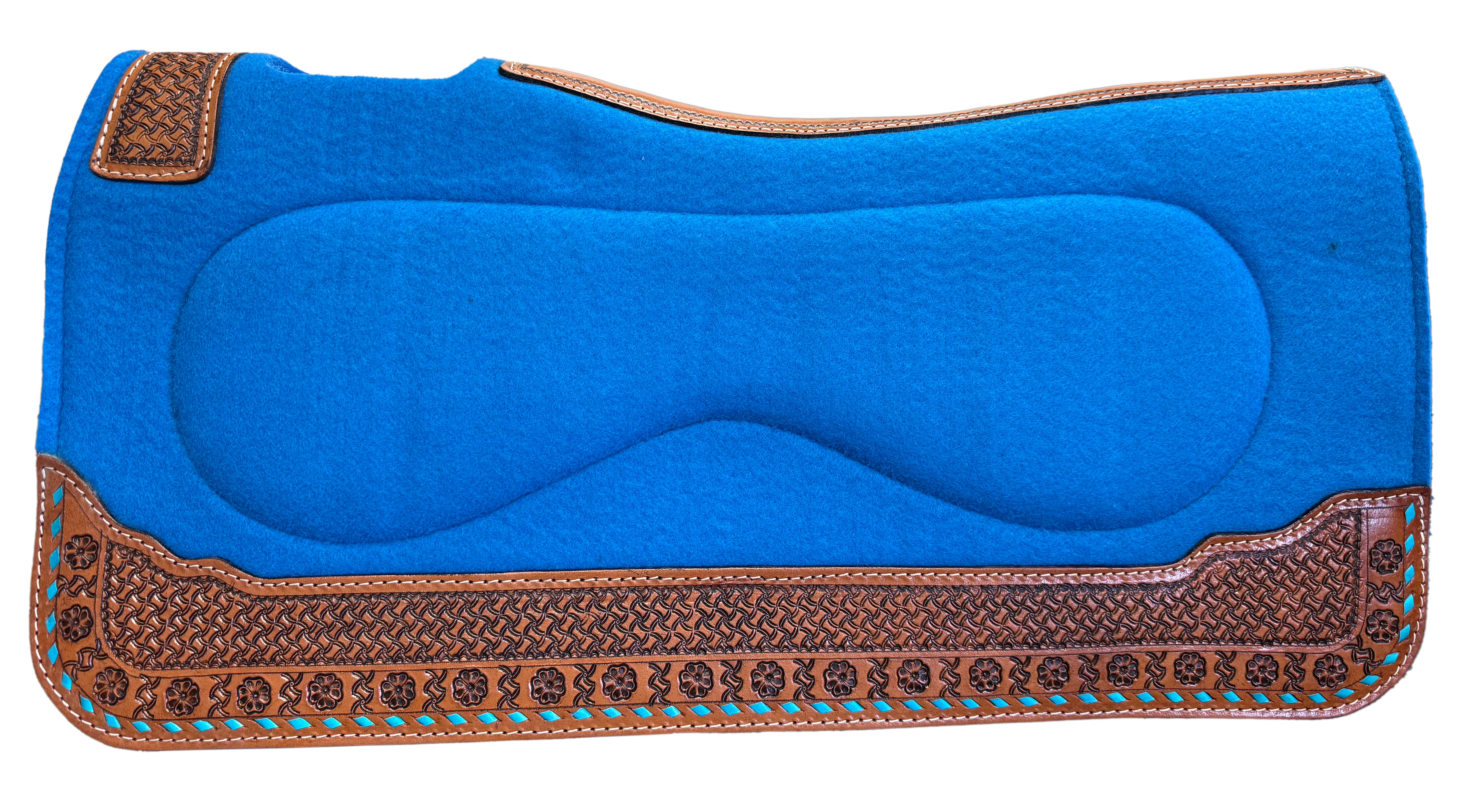 Origin Buckstitch Padded Sad Pad Blue / All