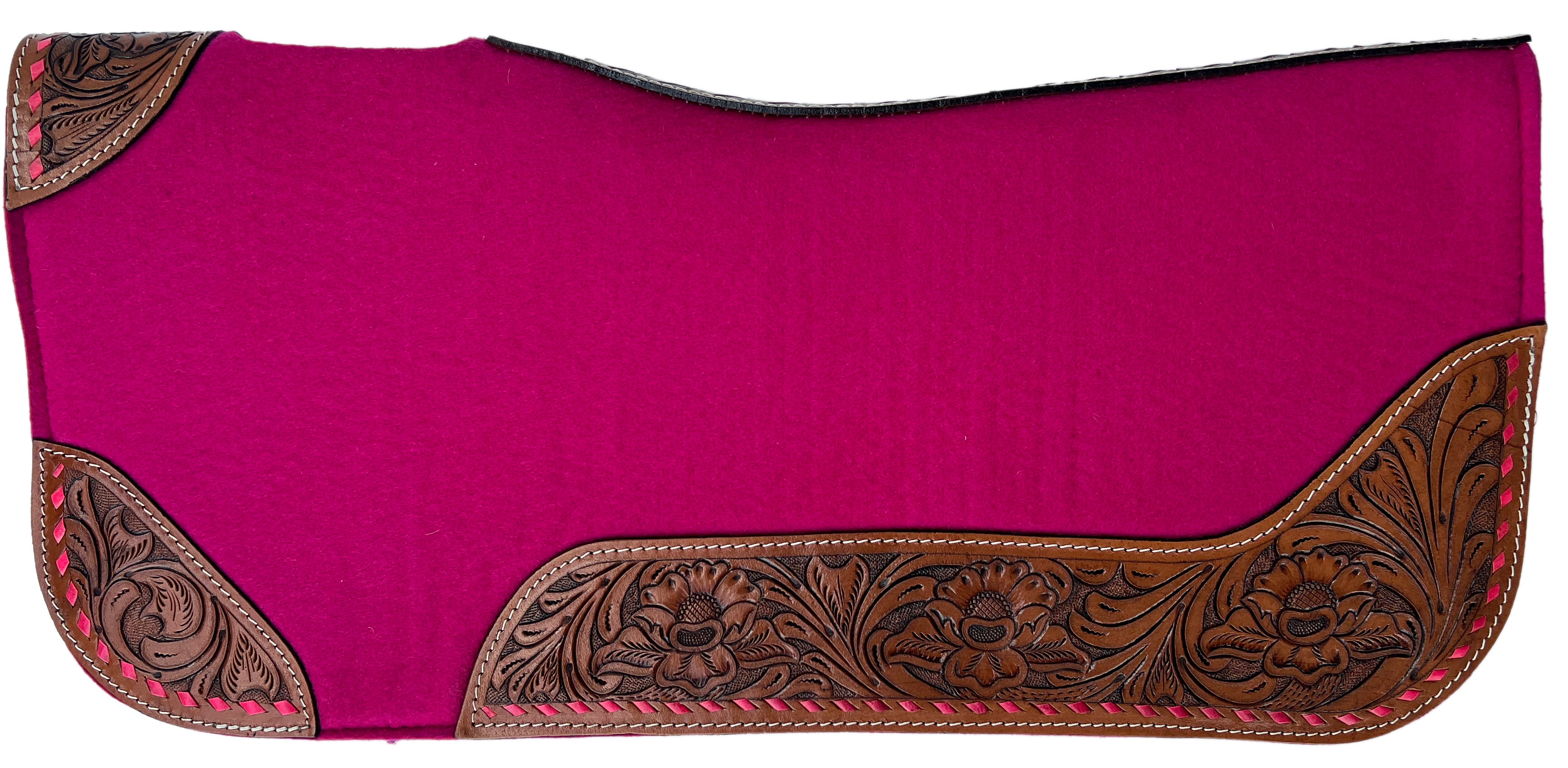 Origin Buckstitch Felt Saddle Pad Black / All