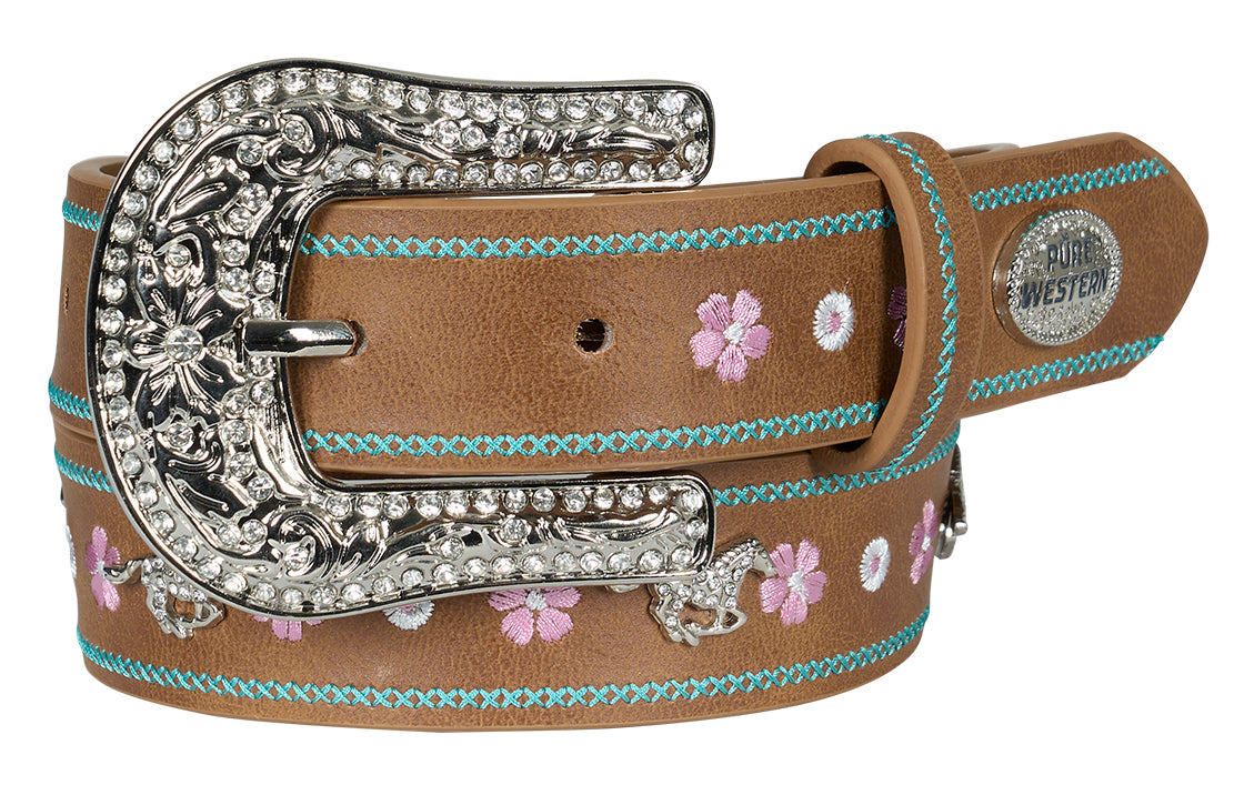 Pure Western Kids Isabella Belt One / L 28