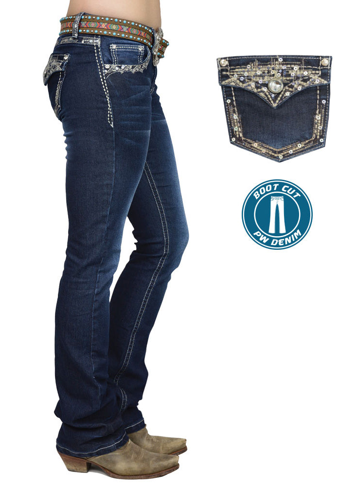 Pure Western Taylor Boot Cut Jean 34 One / 10