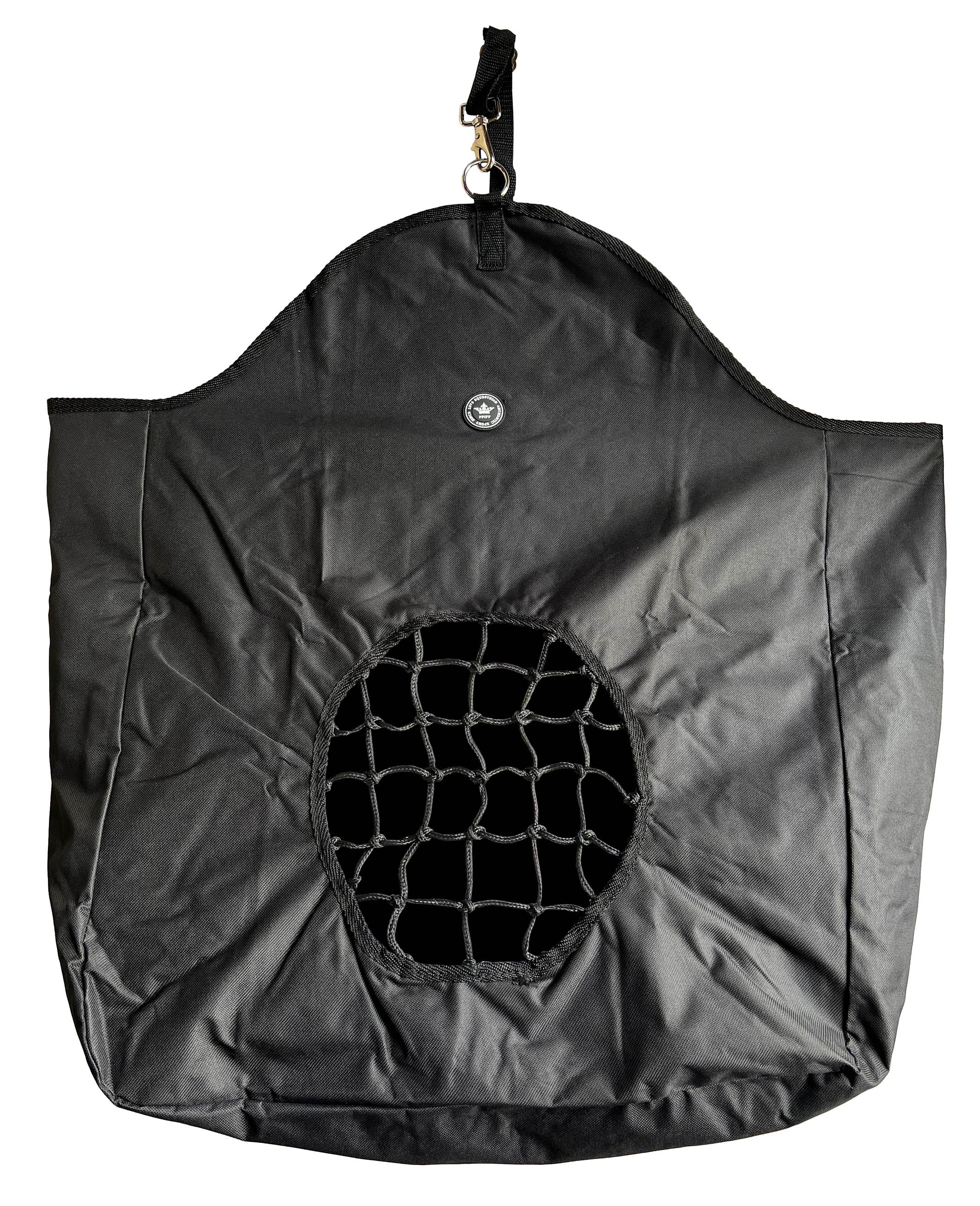 PFIFF Hay bag with Round net Black / All