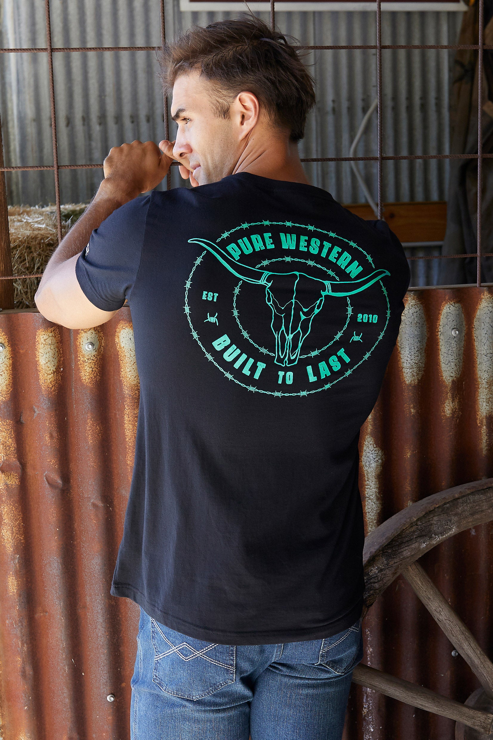 Pure Western Mens Walker Tee One / XXX Large