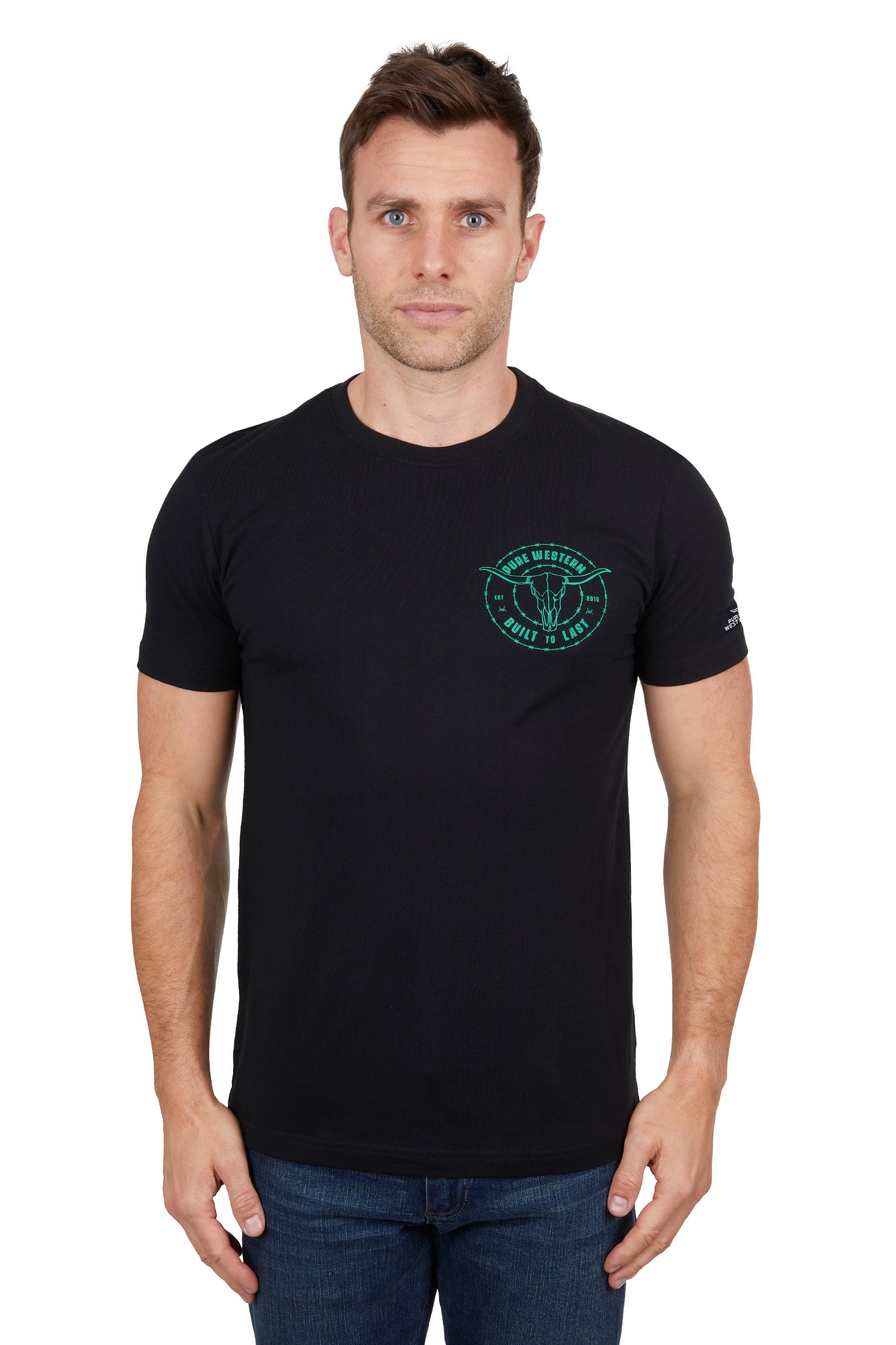 Pure Western Mens Walker Tee One / XXX Large