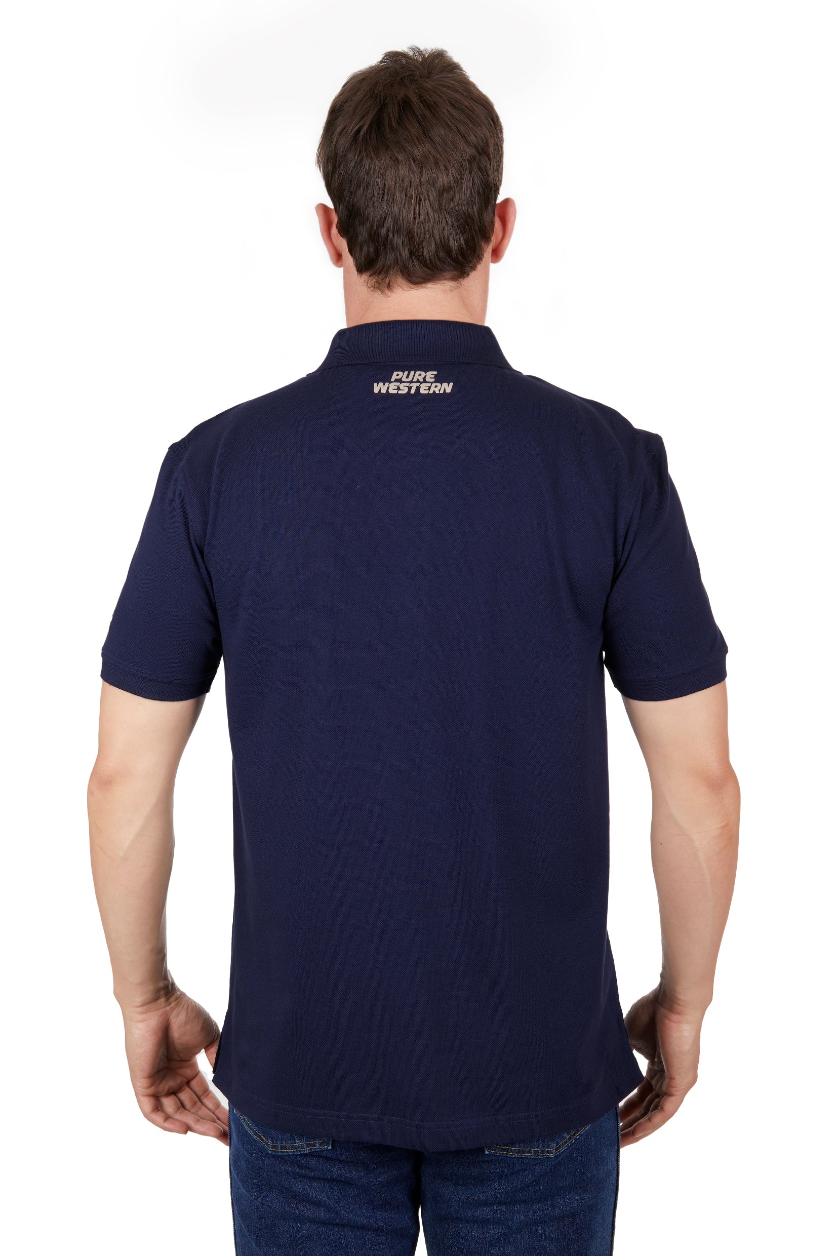 Pure Western Mens Mack Polo One / XXX Large