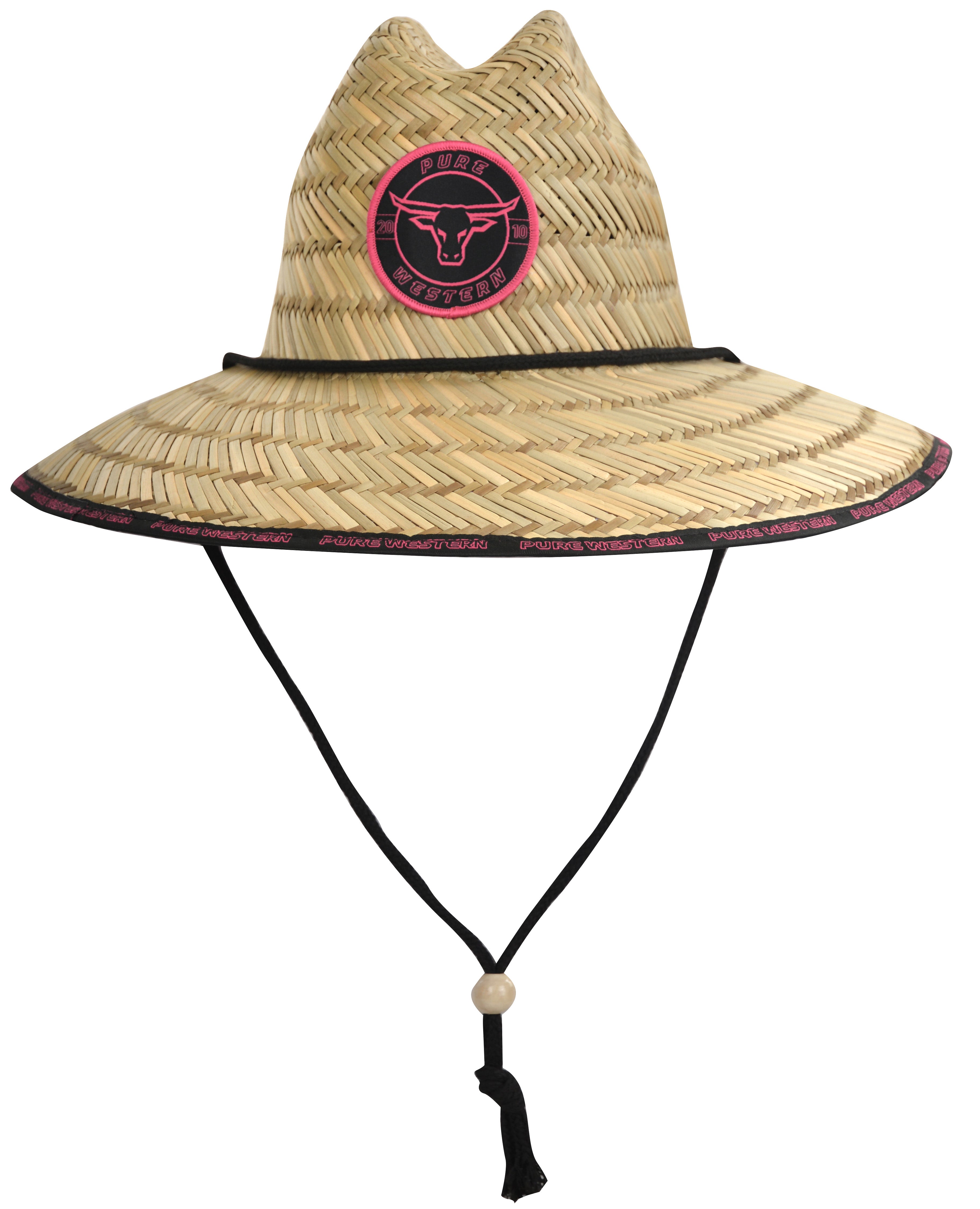Pure Western Rodeo Print Hat Fuchsia / 60 Large