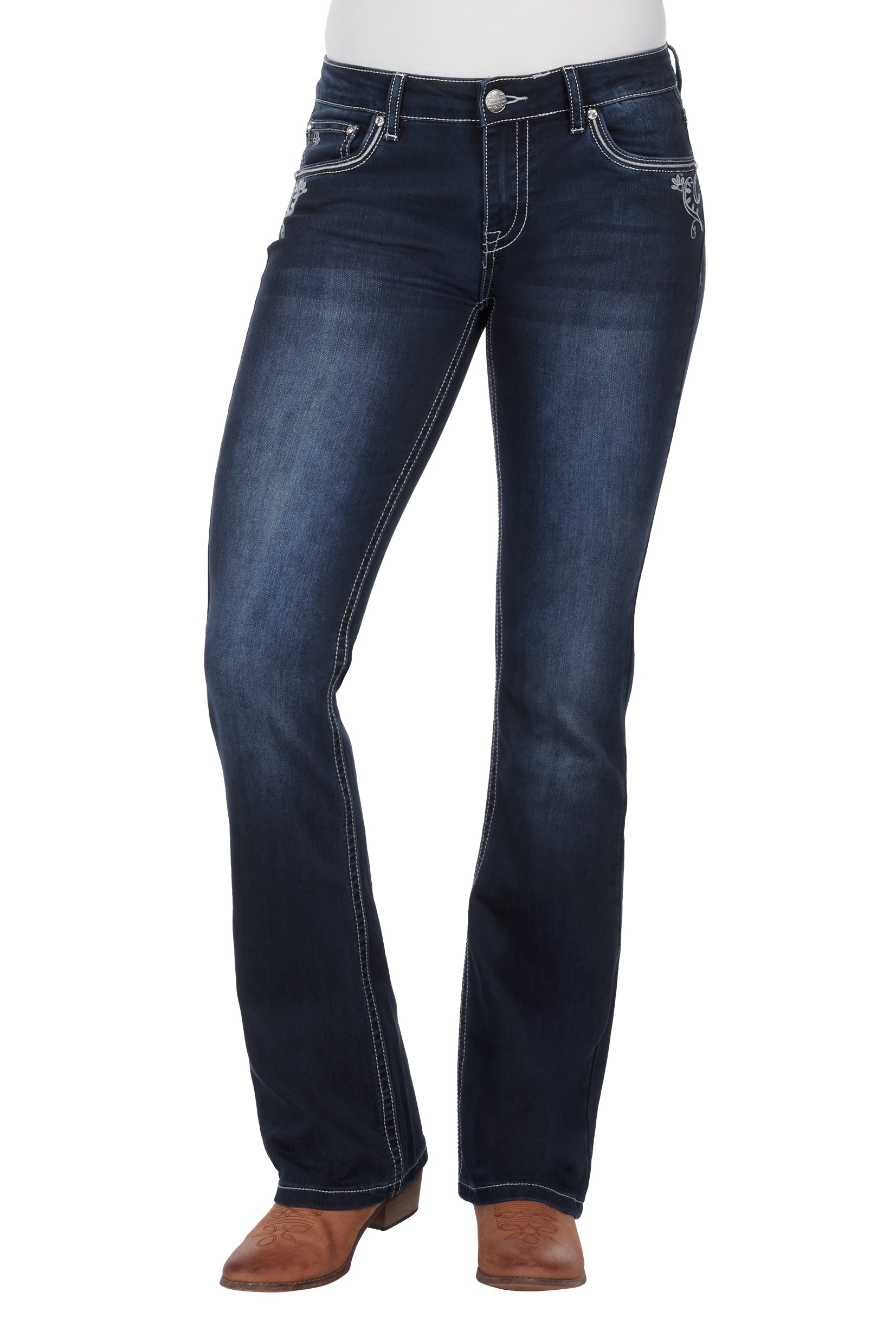 Pure Western Wms Rosie Bcut Jean 34 One / 10
