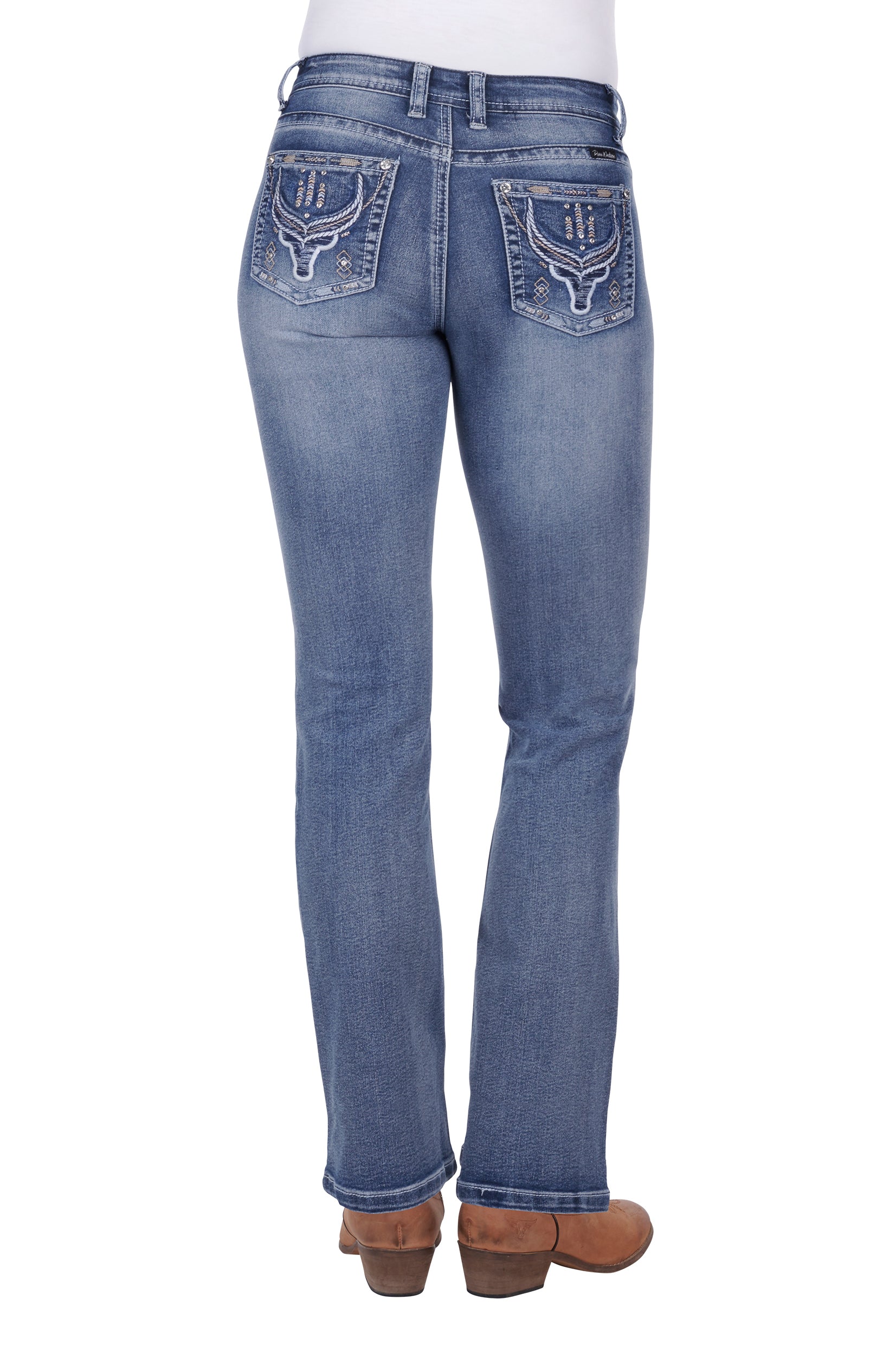Pure Western Steer Bootcut Jean 32 One / 10