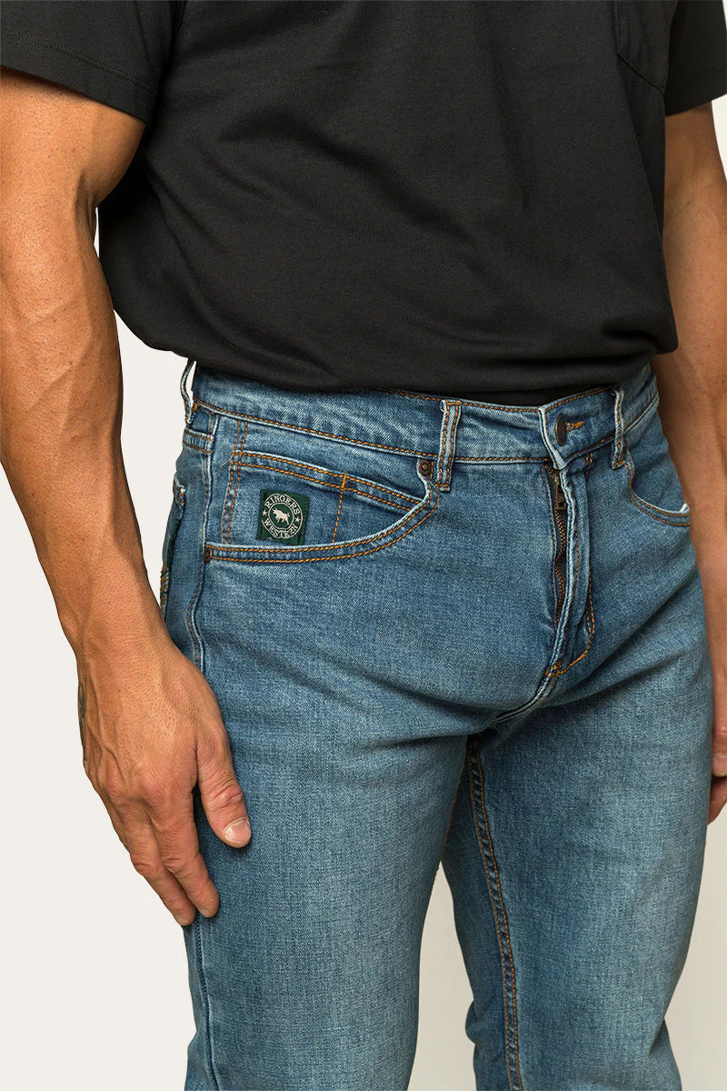Ringers Muster Slim Straight Jean Dark Blue / 3034