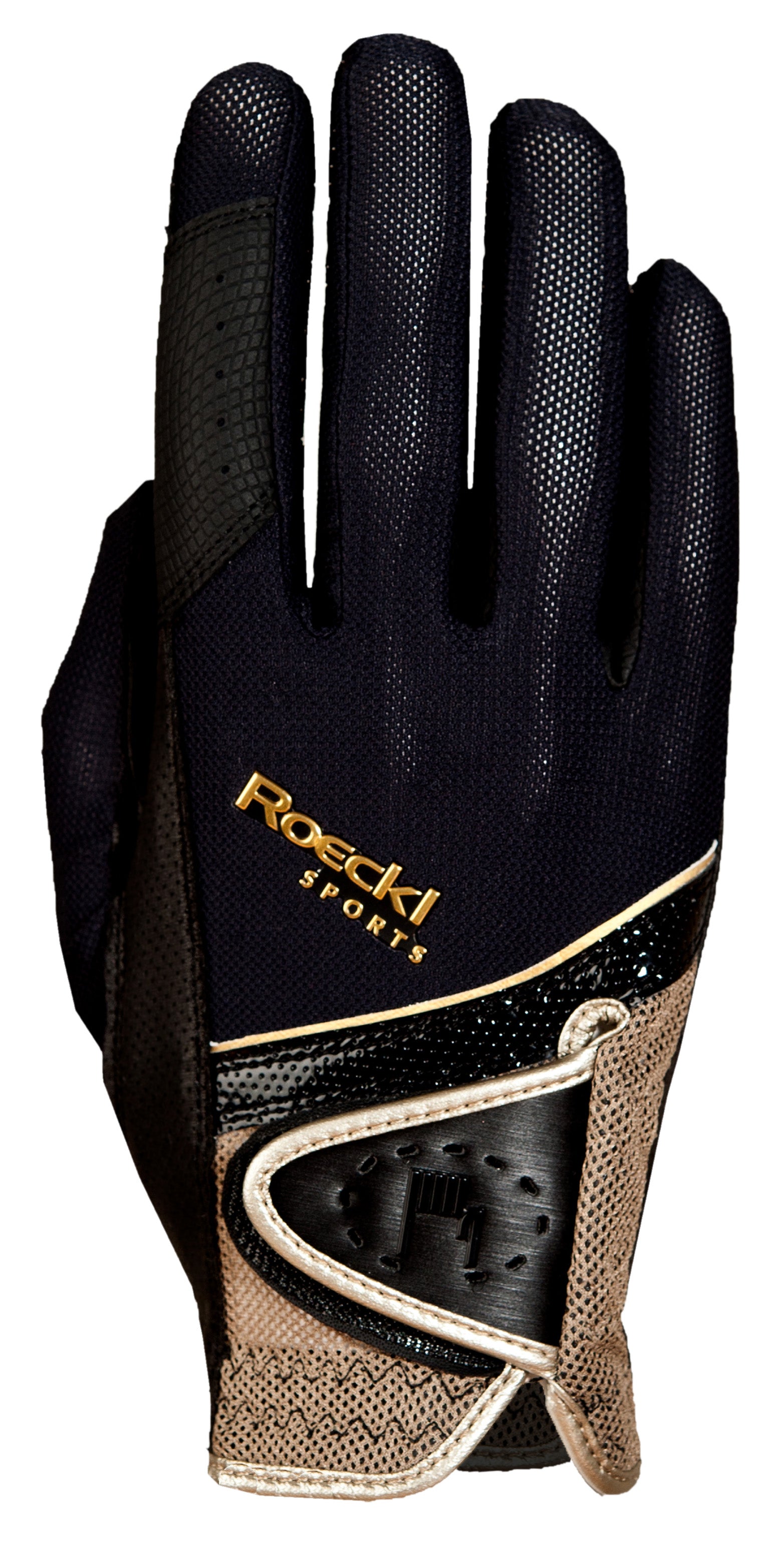 Roeckl Madrid Glove Black/Gold / 6