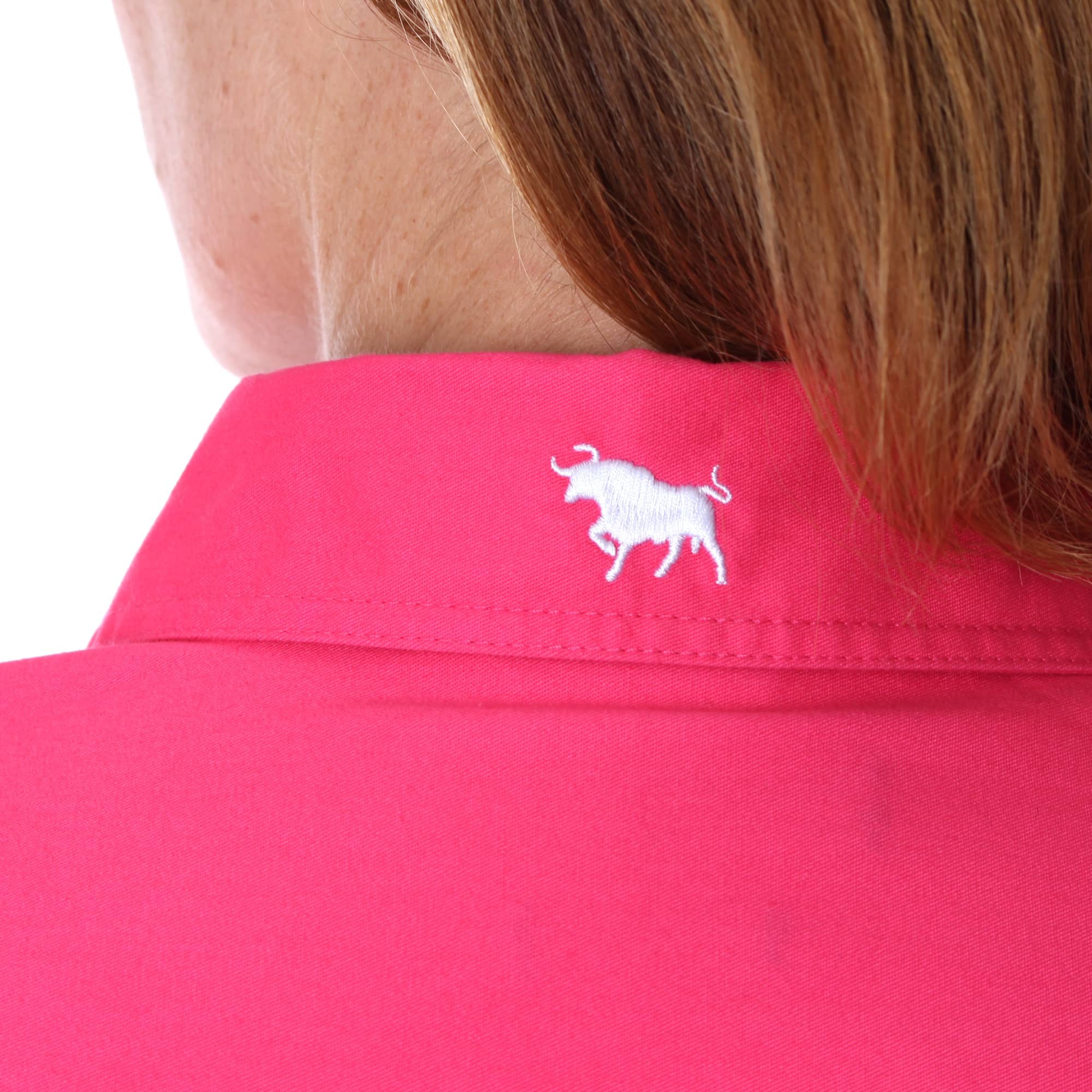 Ringers Jillaroo FB Shirt Black/Melon / 10