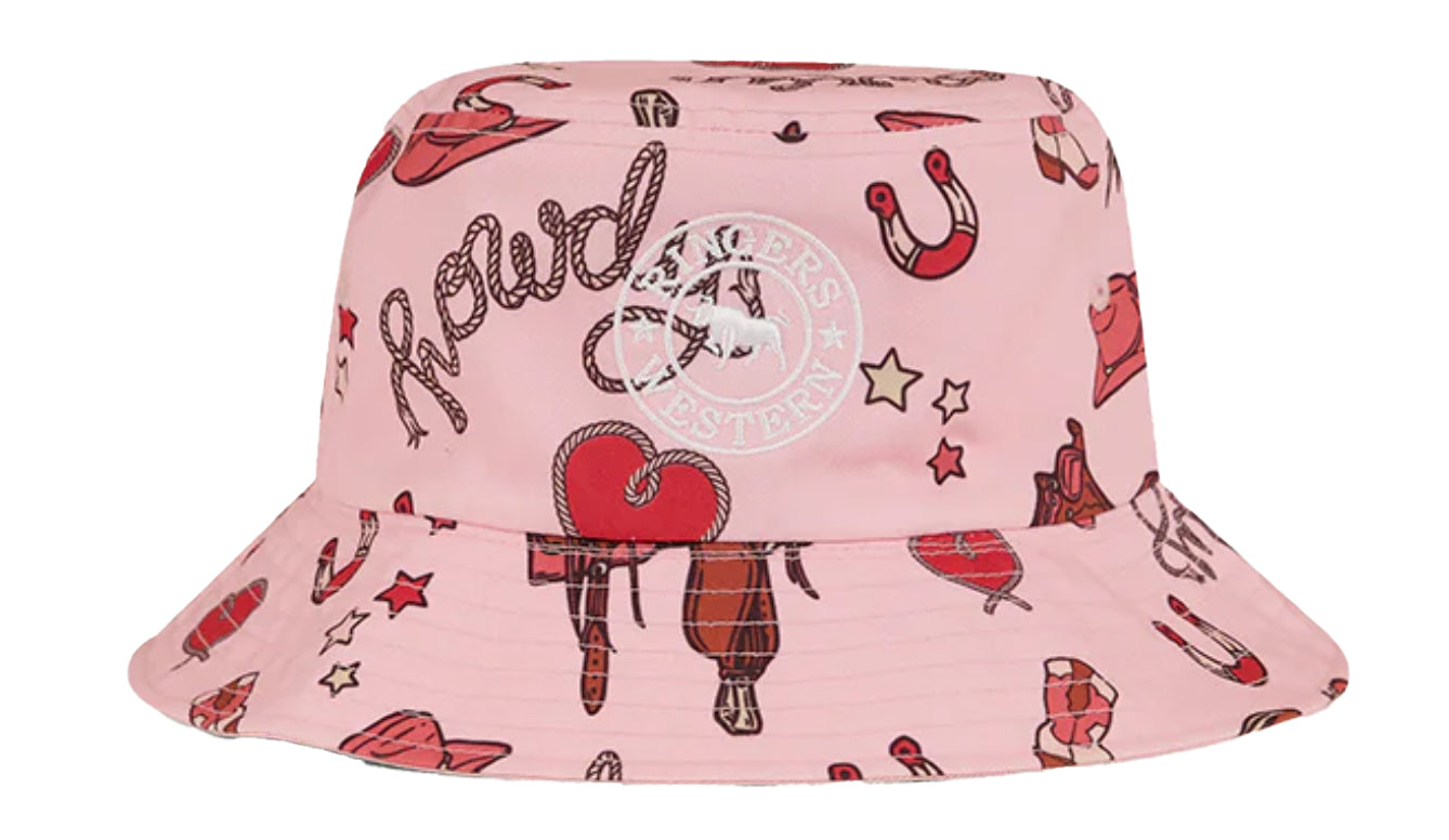 Ringers Mini Cowgirl Bucket Hat Pink / All