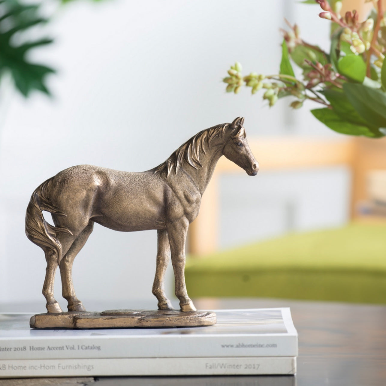 RMB Gold Horse Statue