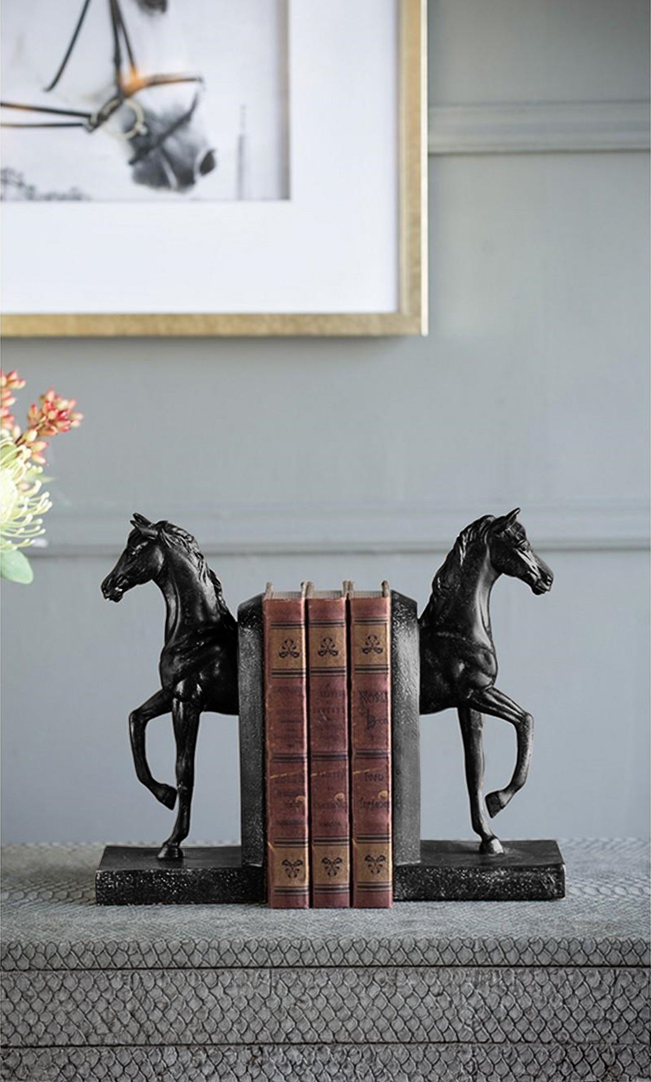 RMB Horse Bookends Brown / All