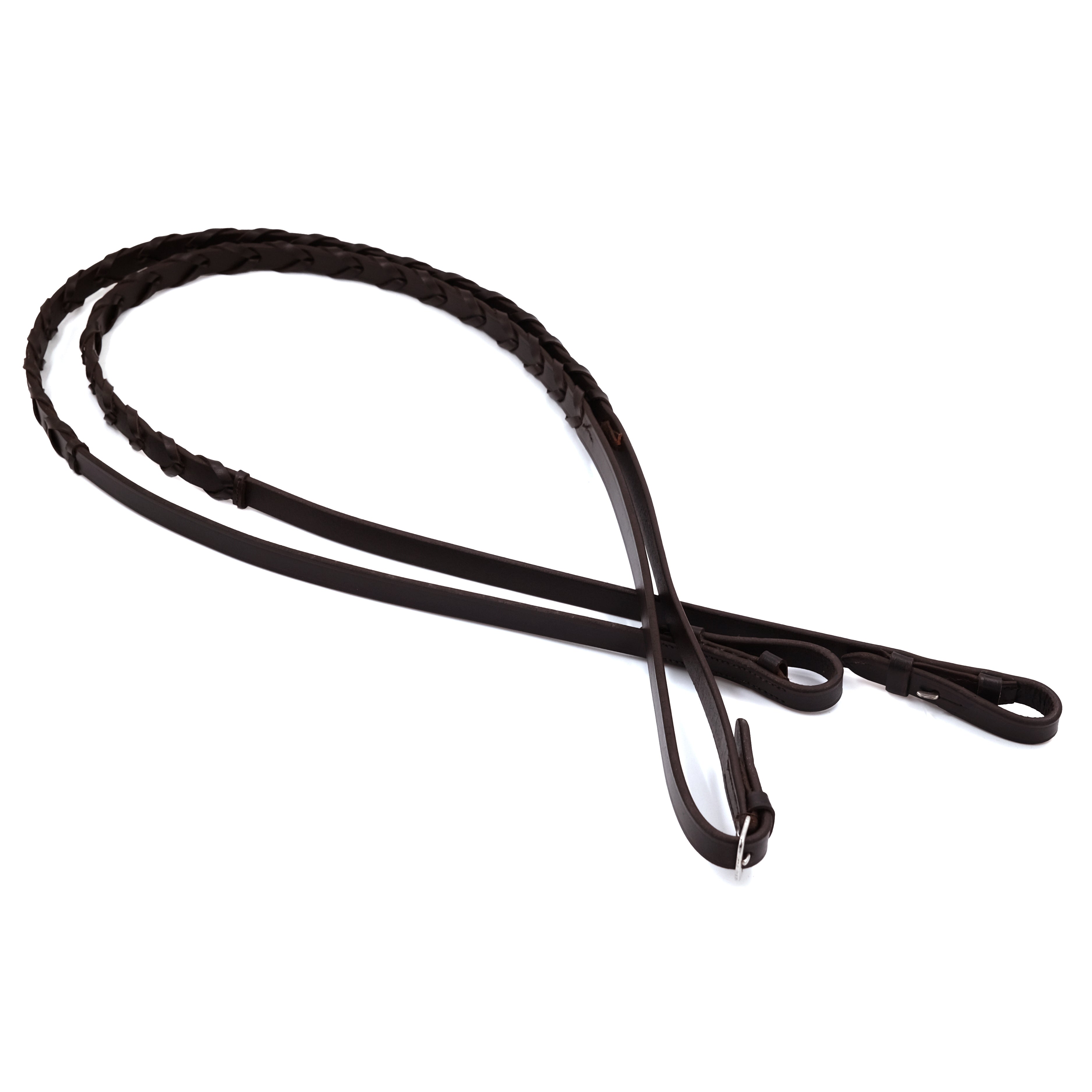 Enzo Leather Reins Laced Black / All
