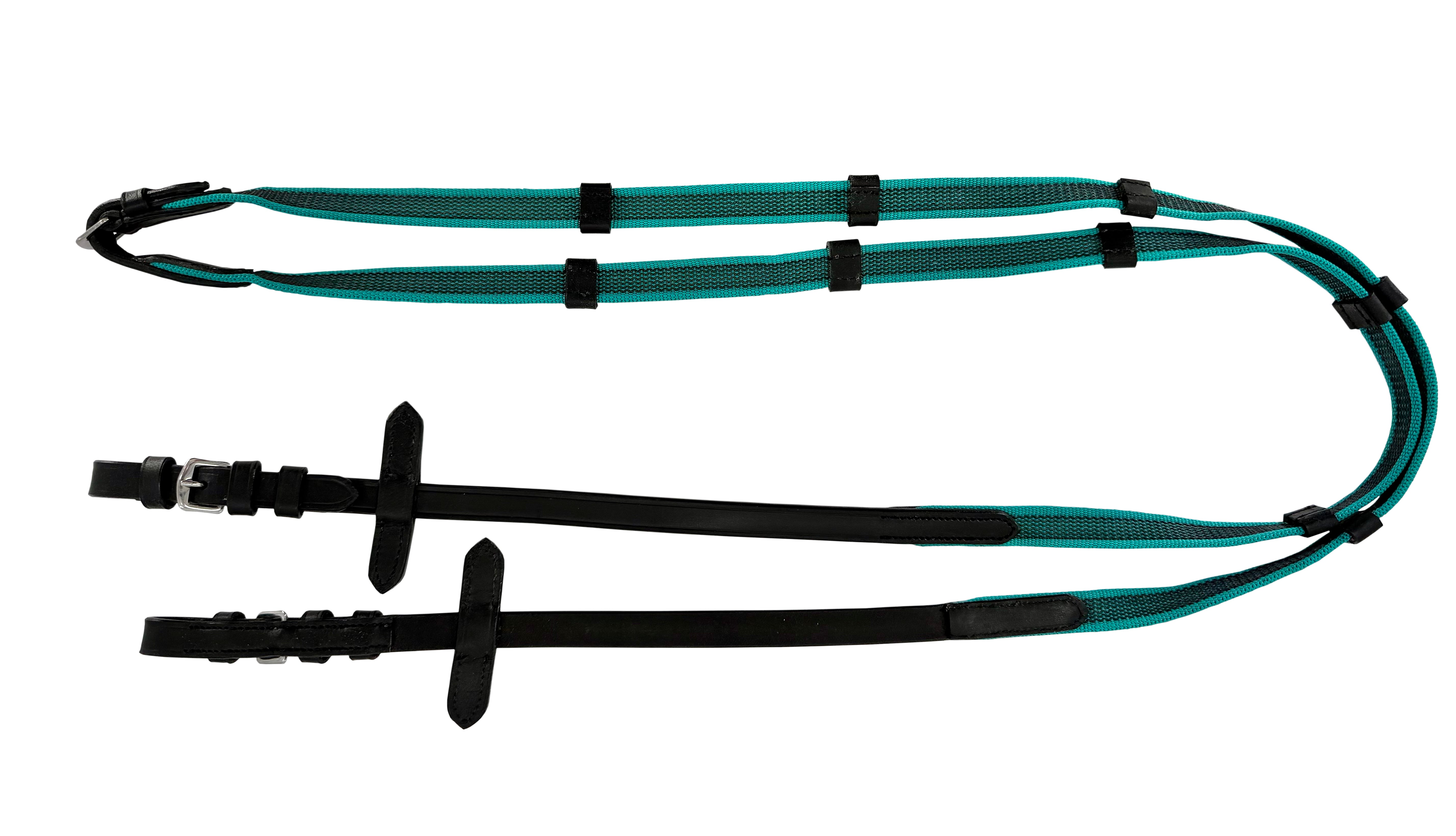 Enzo Sure Grip Reins Black / Full