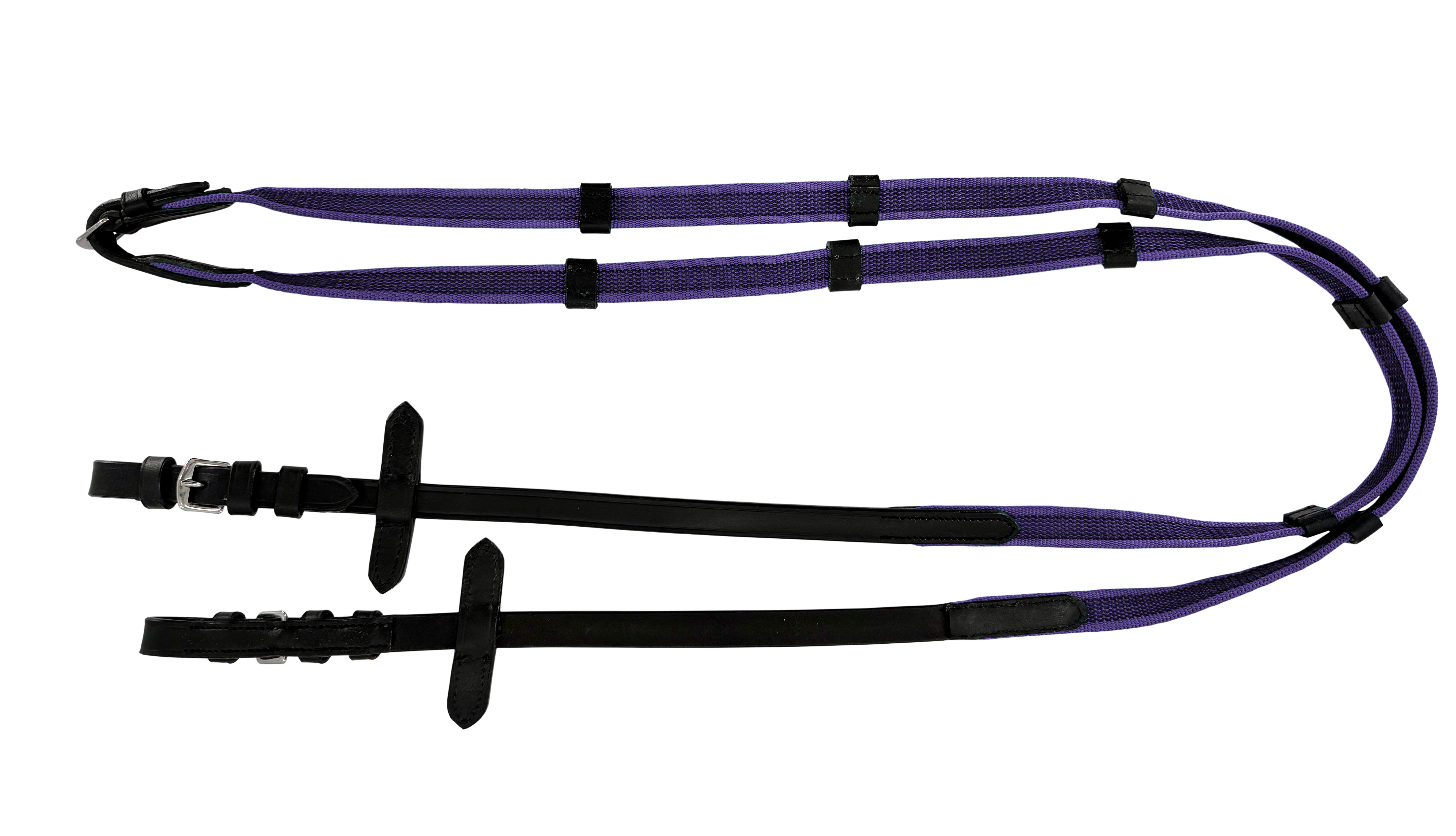 Enzo Sure Grip Reins Black / Full
