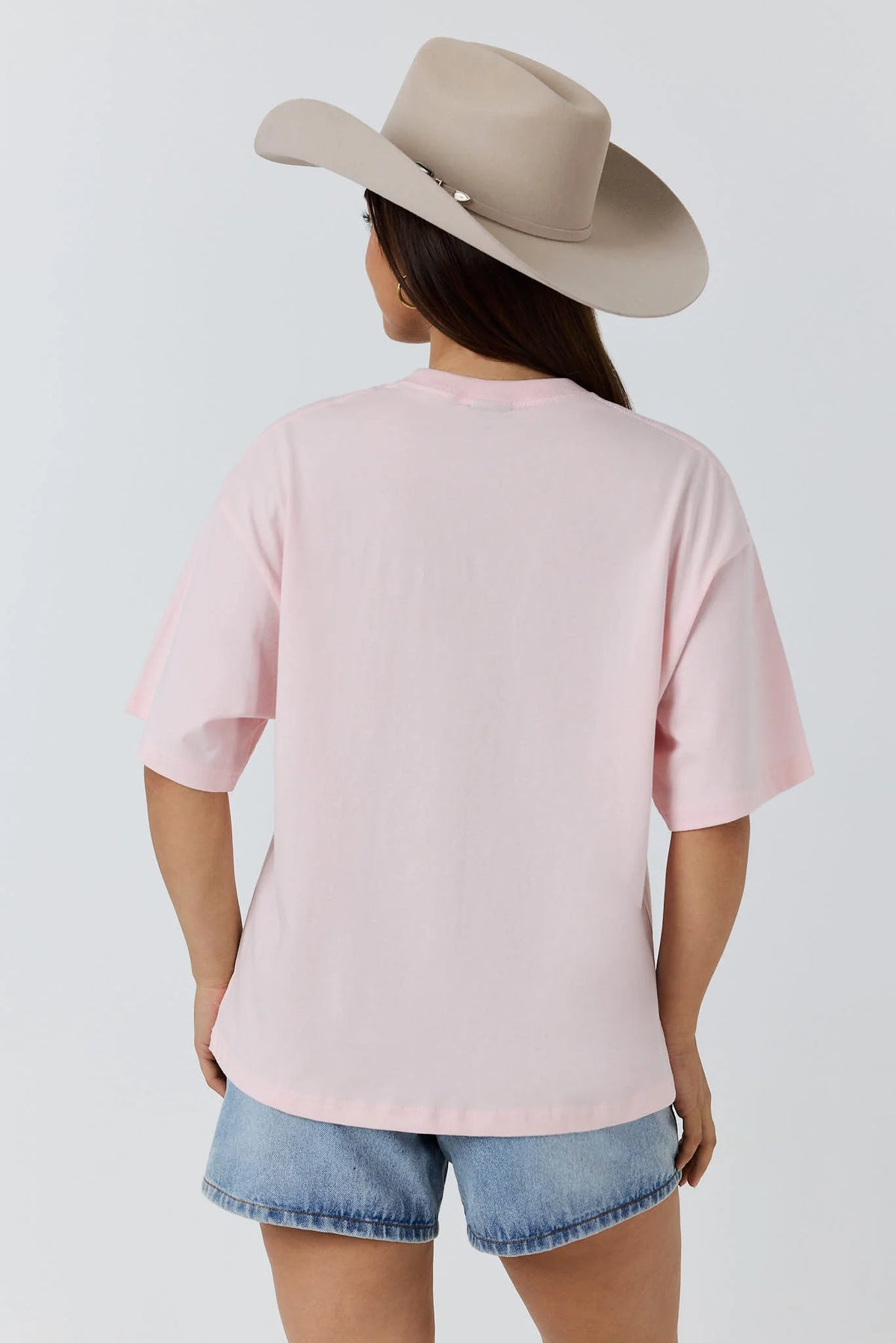 Ringers Cowboy Tears Womens Oversized T-Shirt