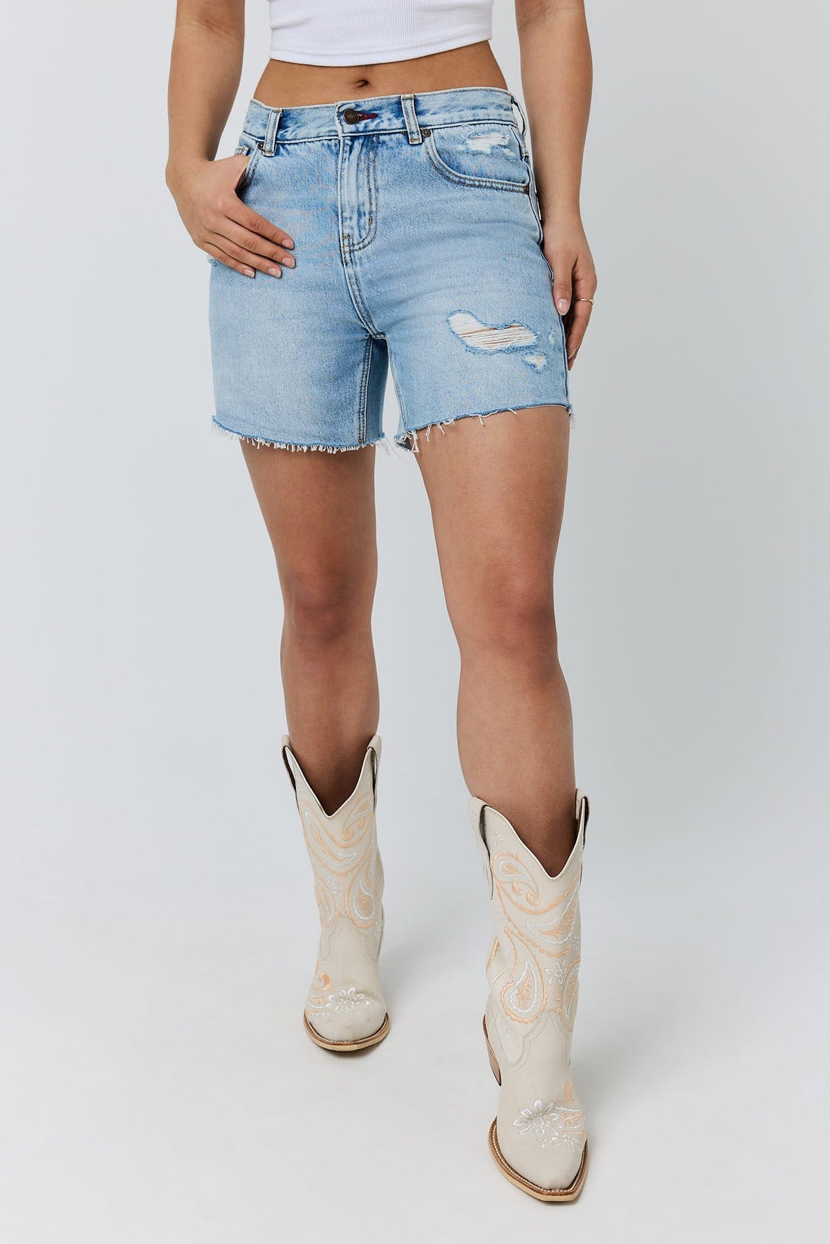 Ringers Hailey Womens Mid Rise Classic Short