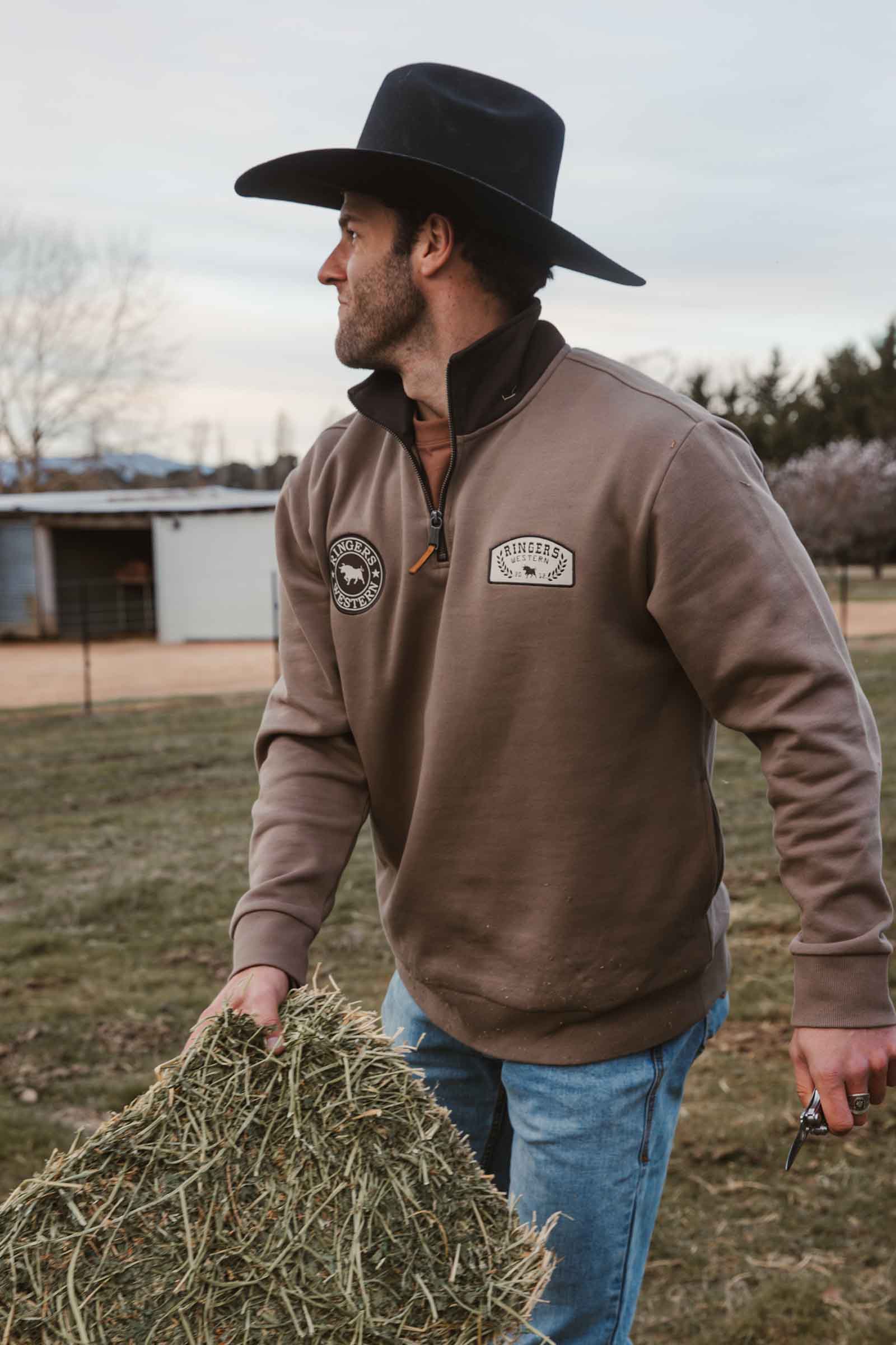Ringers Mens Lachlan 1/4 Zip