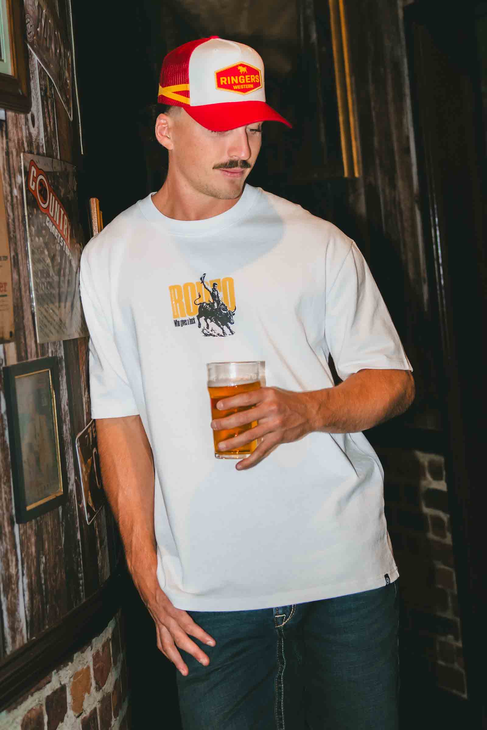 Ringers Mens WhoGivesABuck Tee