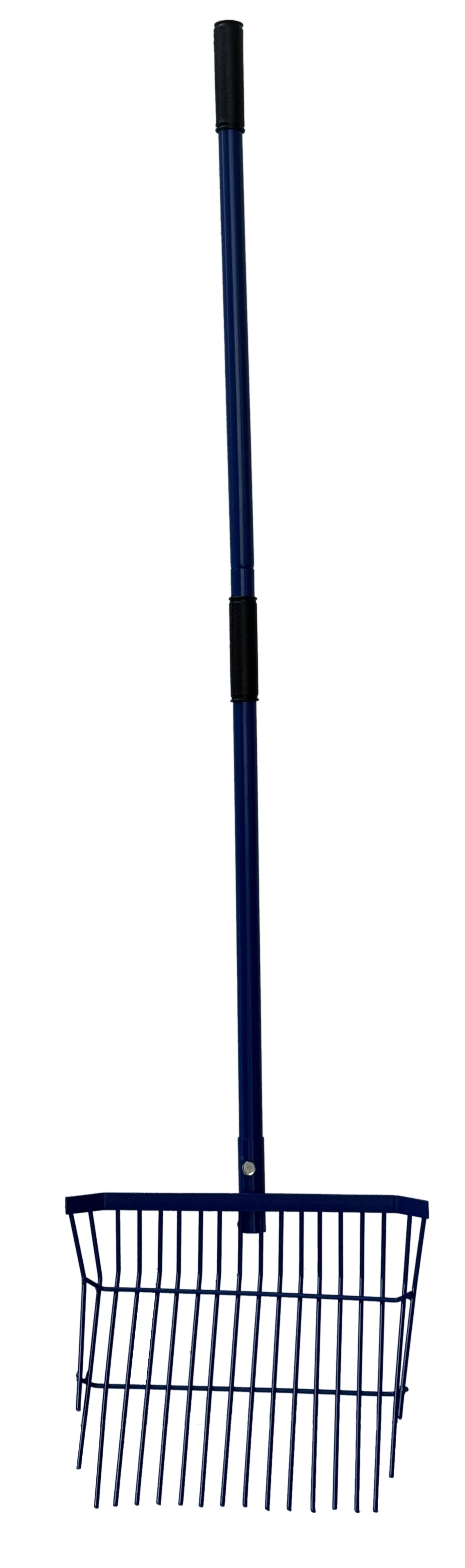 Metal Stable Fork w/Handle(Blue)