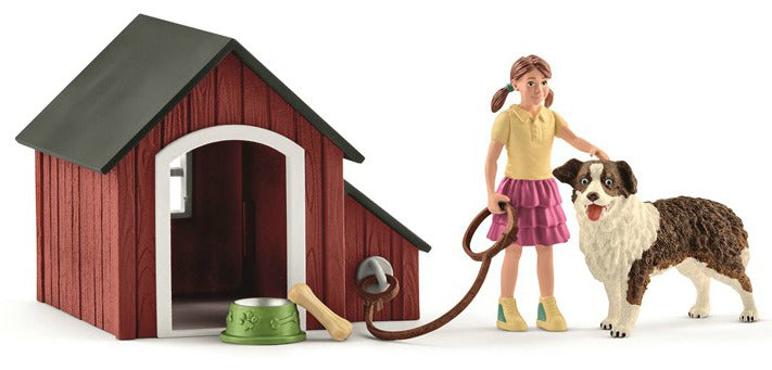 Schleich Dog Kennel Set%