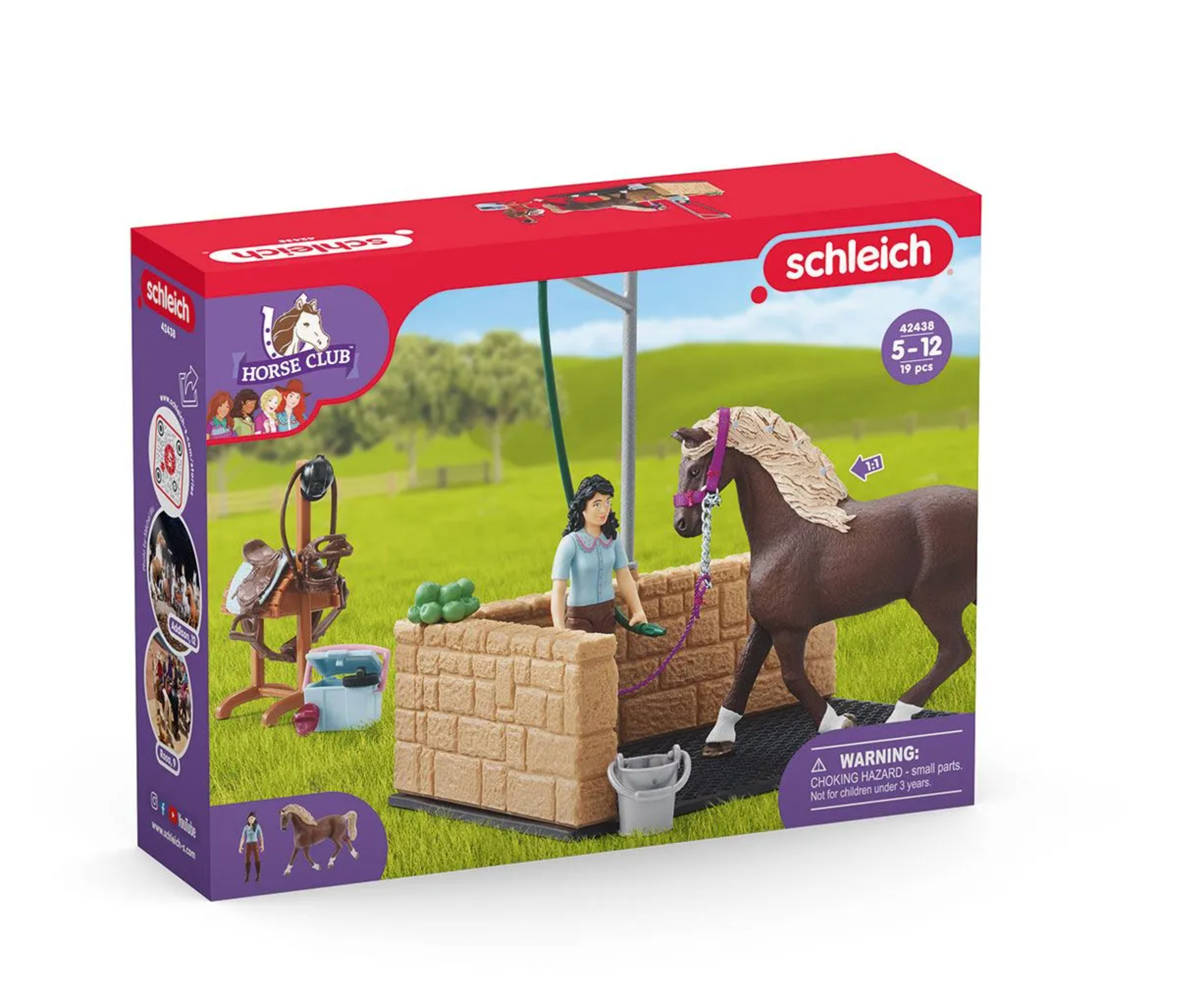 Schleich Washing area w/Emily & Luna