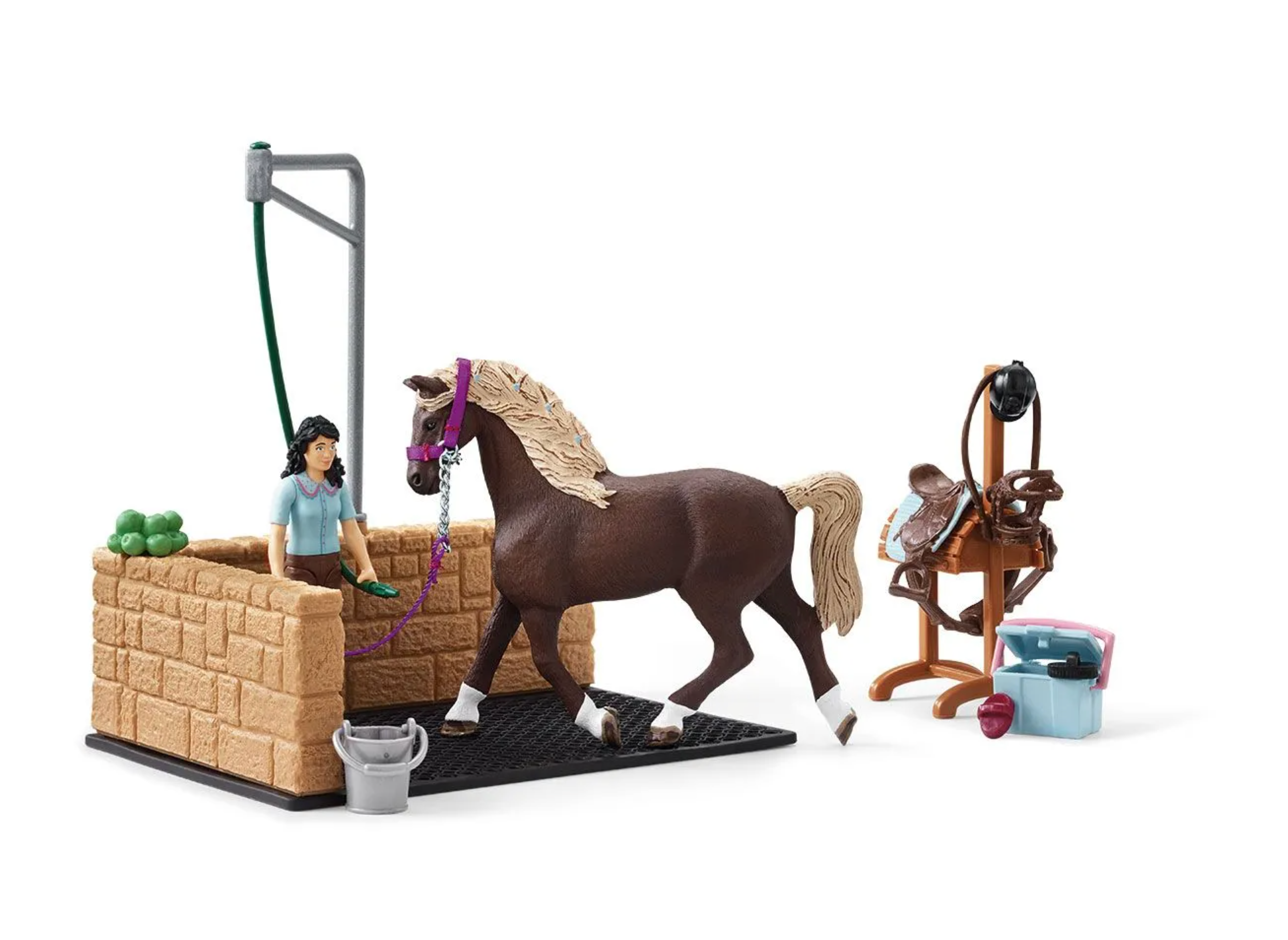 Schleich Washing area w/Emily & Luna